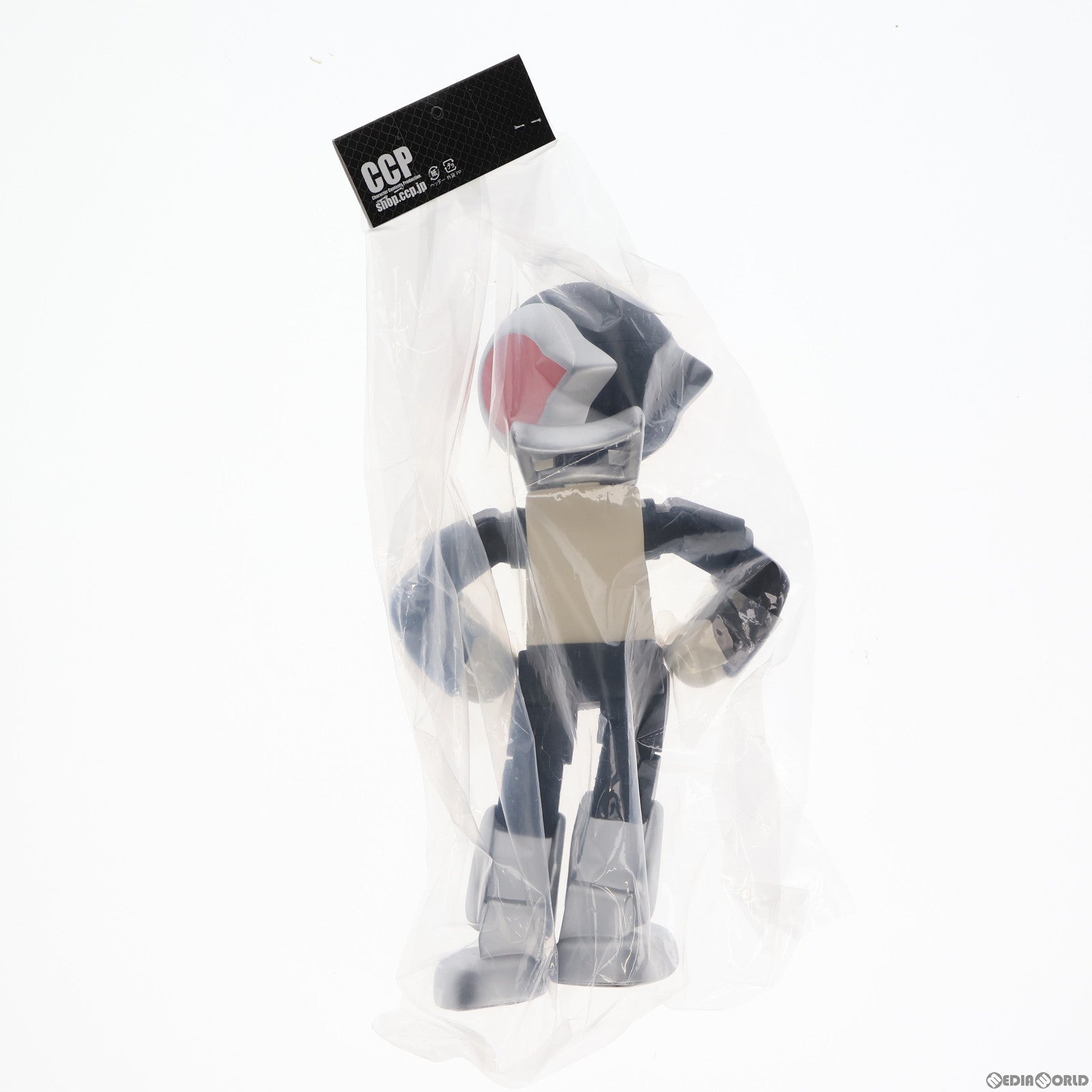【中古即納】[SFT] ヴァイナルコレクティブルドールズ VCD Robi(ロビ) ロビ2 シルバー×レッド 完成品 ソフビフィギュア CCP/メディコム・トイ(20191231)