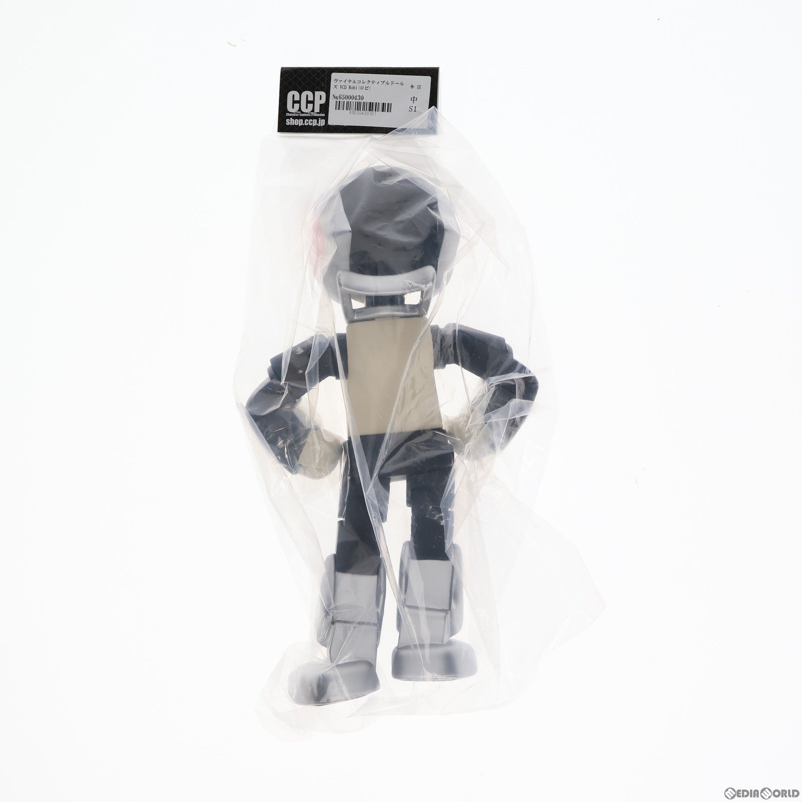【中古即納】[SFT] ヴァイナルコレクティブルドールズ VCD Robi(ロビ) ロビ2 シルバー×レッド 完成品 ソフビフィギュア CCP/メディコム・トイ(20191231)