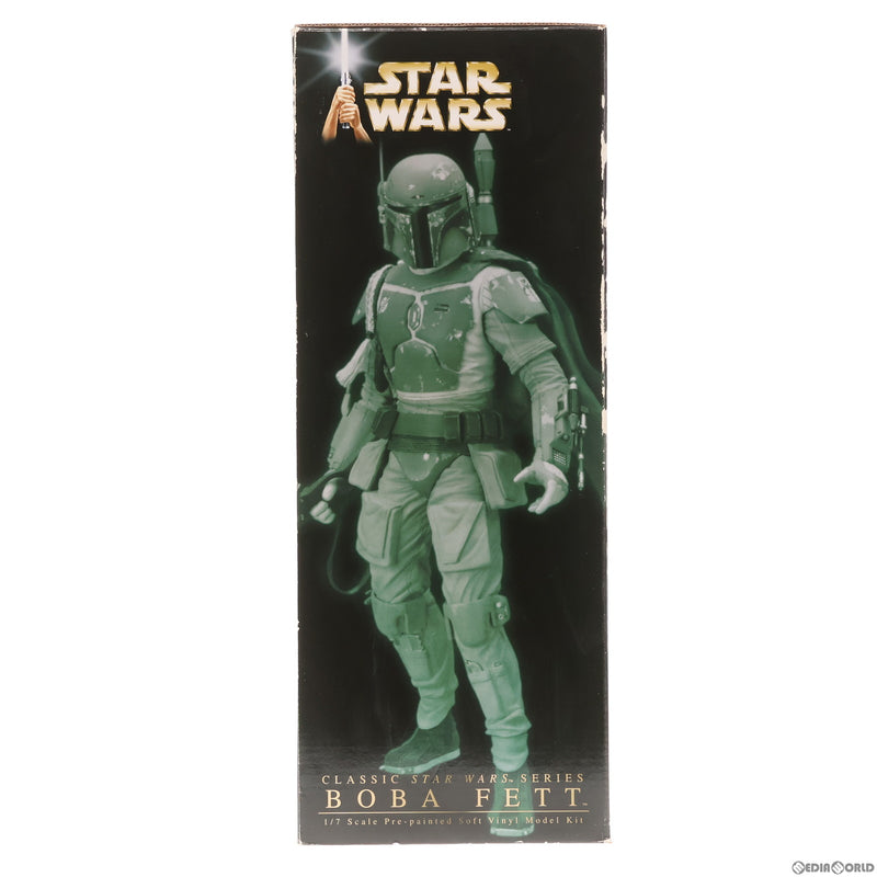 【中古即納】[SFT]ARTFX ボバ・フェット STAR WARS(スター・ウォーズ) 1/7 簡易組立キット ソフビフィギュア(SW11)  コトブキヤ(20040810)