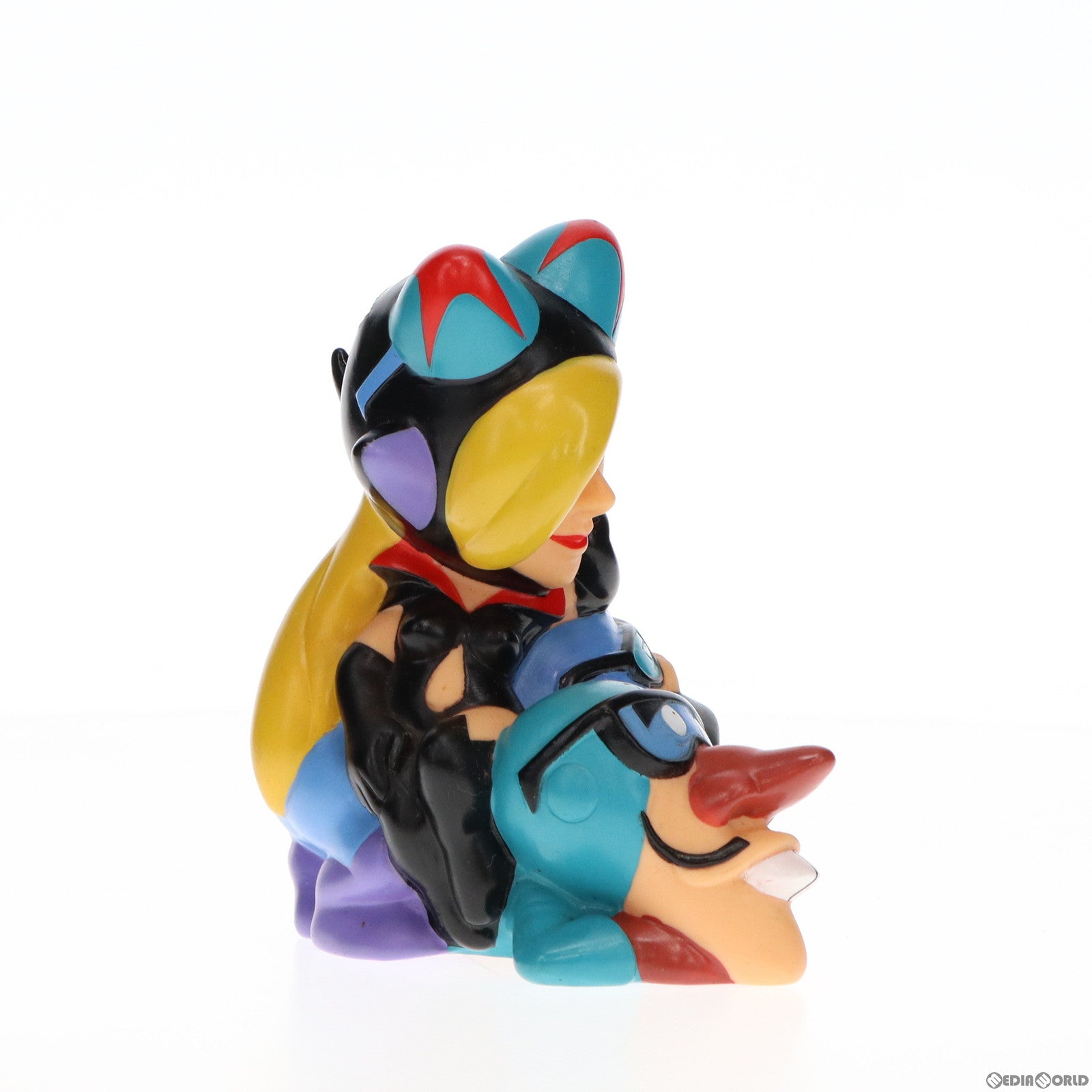 【中古即納】[FIG] マージョ一味(マージョ/ワルサー/グロッキー) タツノコキャラクターソフビ貯金箱 タイムボカン ソフビフィギュア プライズ バンプレスト(19981231)