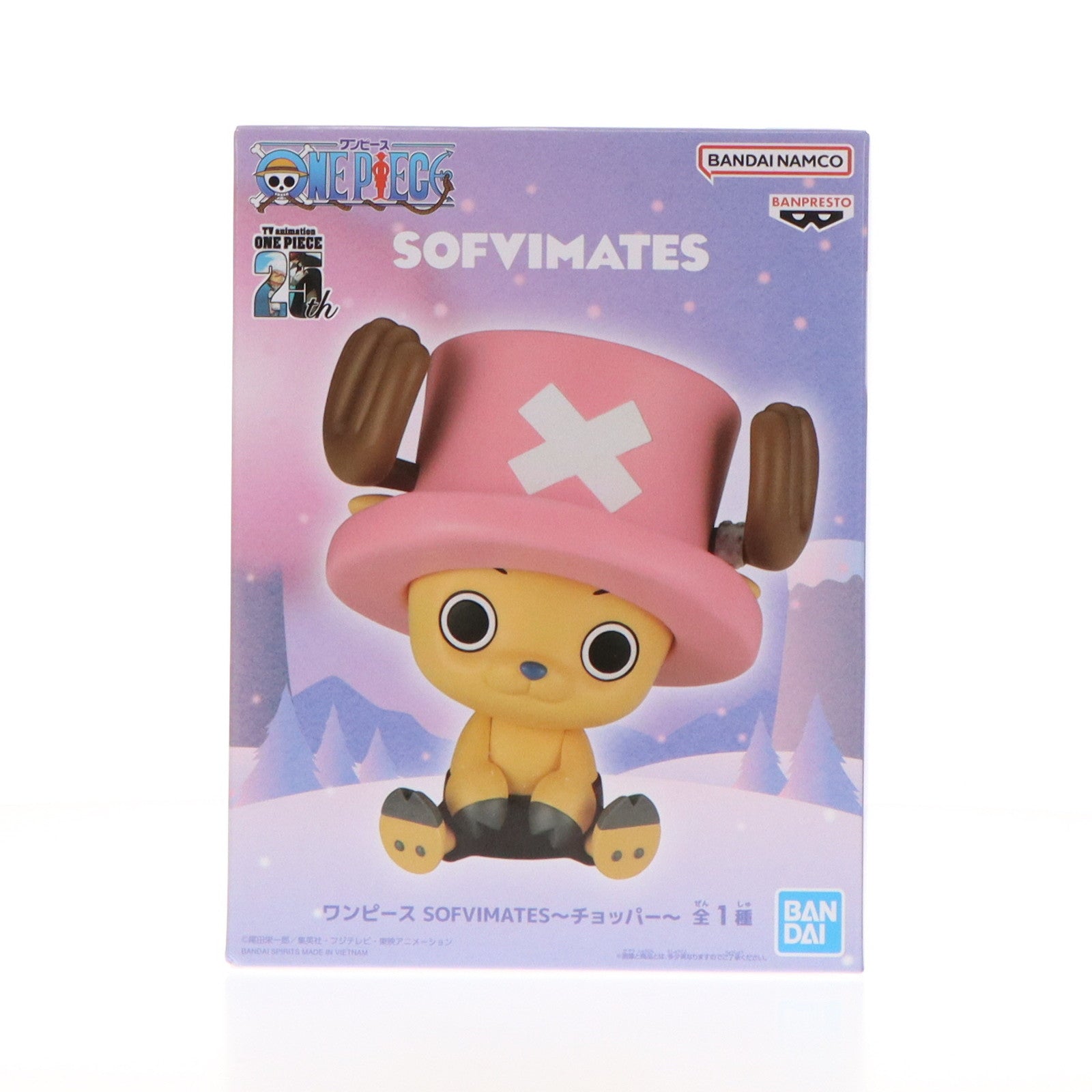 【中古即納】[SFT] トニートニー・チョッパー ワンピース SOFVIMATES〜チョッパー〜 ONE PIECE ソフビフィギュア プライズ(2729351) バンプレスト(20240716)