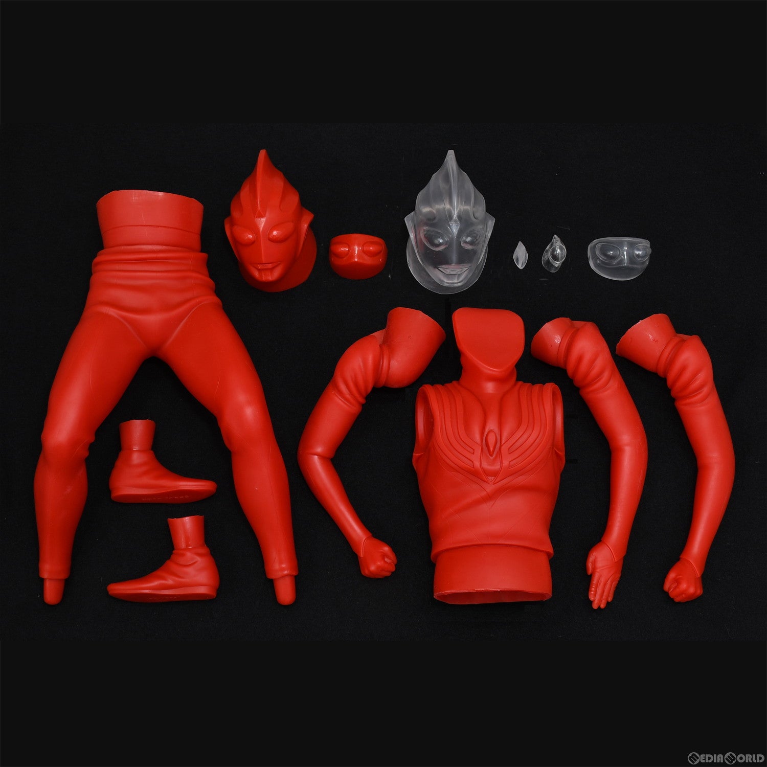 【中古即納】[SFT]ウルトラマンティガ メガソフビキット 復刻版 フィギュア 海洋堂高知(20220626)