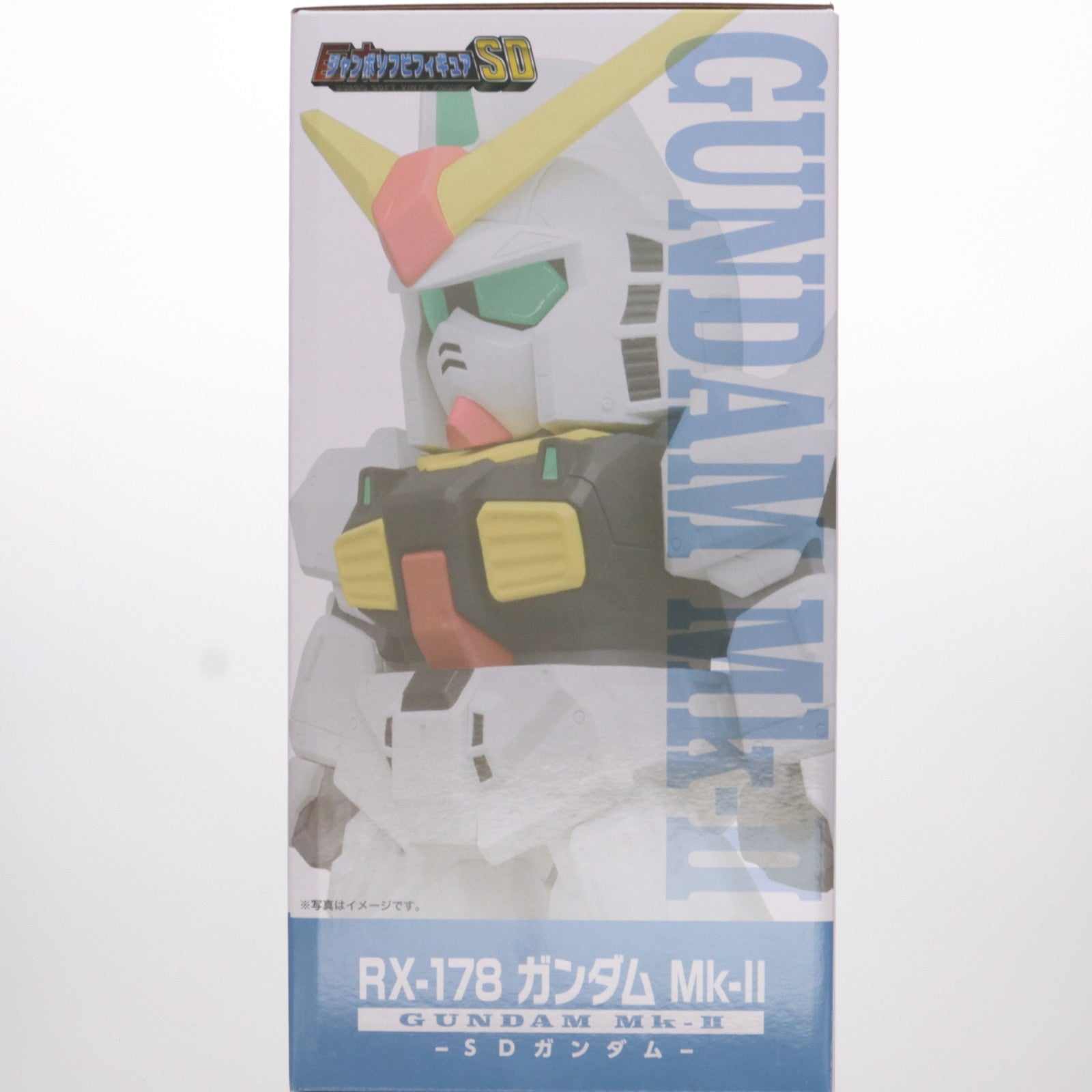 【中古即納】[SFT] プレミアムバンダイ限定特典付属 ジャンボソフビフィギュアSD RX-178 SDガンダム Mk-II ティターンズ仕様 機動戦士Zガンダム 完成品 ソフビフィギュア プレックス(20240721)