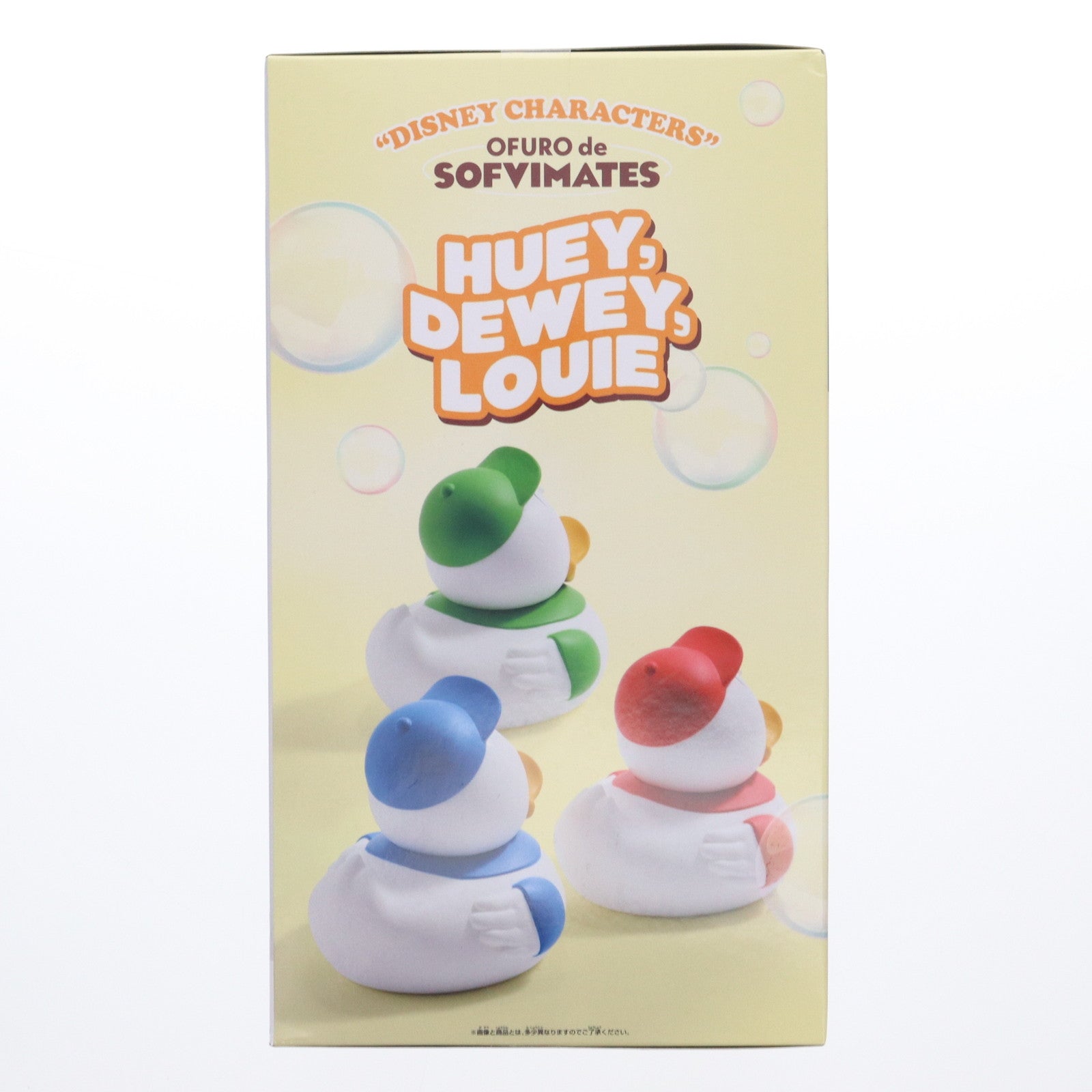 【中古即納】[SFT] ヒューイ&デューイ&ルーイ ディズニーキャラクターズ おふろでSOFVIMATES ～HUEY、DEWEY、LOUIE～ フィギュア プライズ(27185559) バンプレスト(20240610)