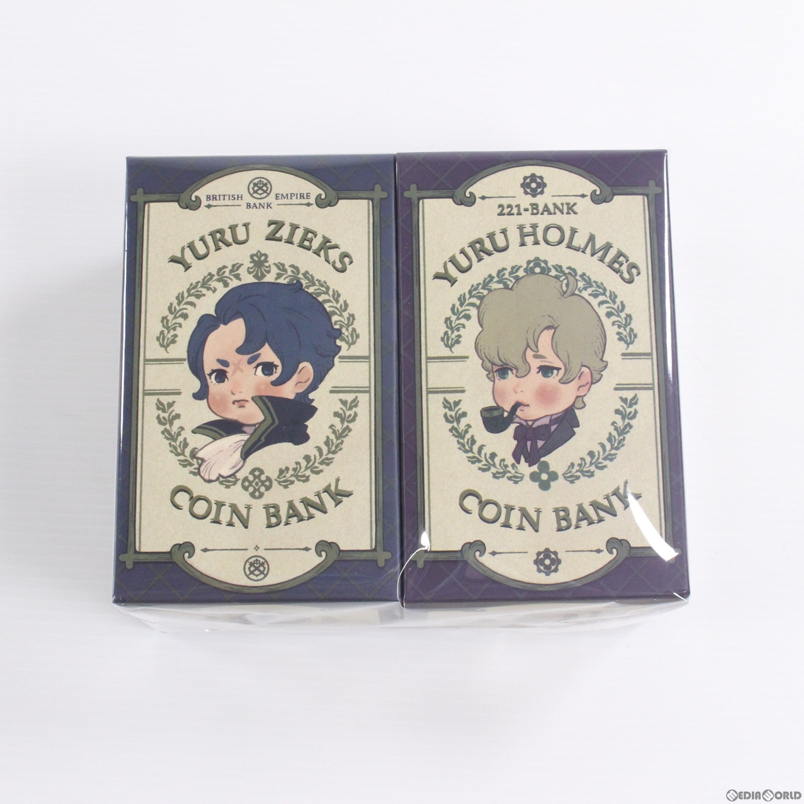 【中古即納】[SFT] イーカプコン限定 ゆーるず&ゆるじーくす貯金箱セット 大逆転裁判 完成品 ソフビフィギュア カプコン(20200320)