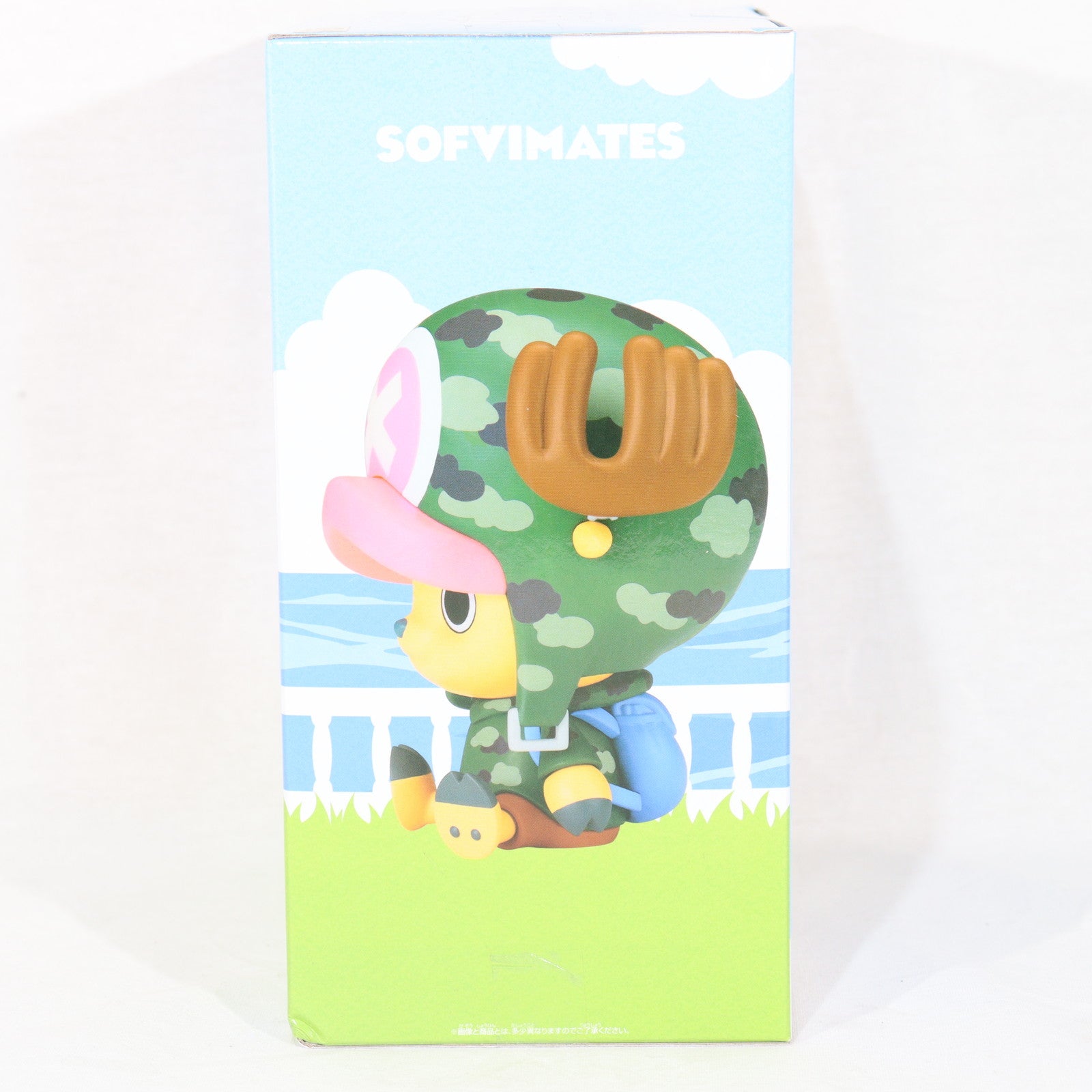 【中古即納】[SFT] トニートニー・チョッパー ワンピース SOFVIMATES～チョッパー ドレスローザver.～ ONE PIECE ソフビフィギュア プライズ(2748079) バンプレスト(20241210)