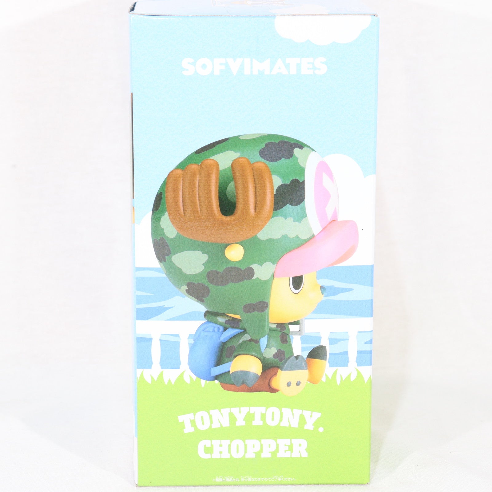 【中古即納】[SFT] トニートニー・チョッパー ワンピース SOFVIMATES～チョッパー ドレスローザver.～ ONE PIECE ソフビフィギュア プライズ(2748079) バンプレスト(20241210)