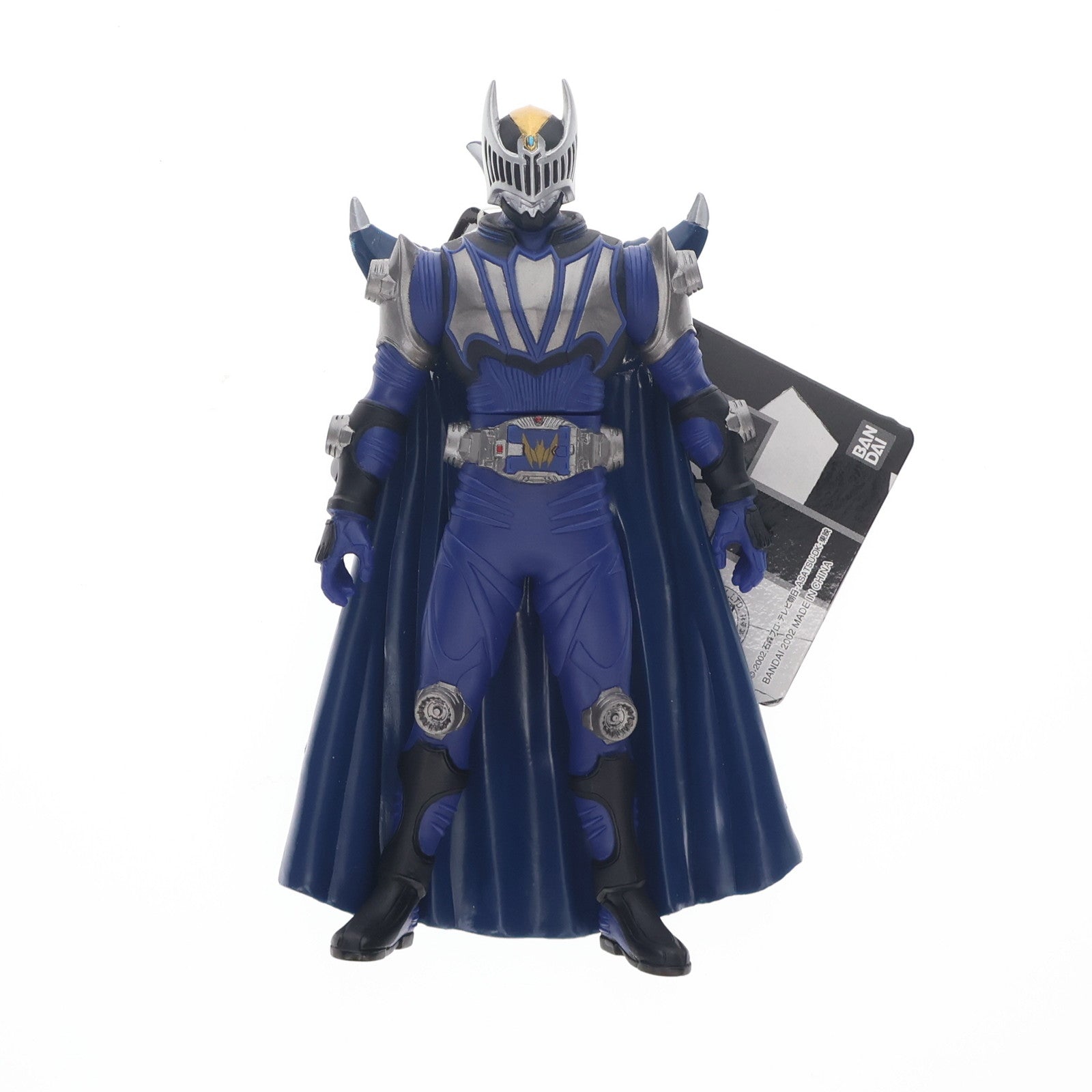 【中古即納】[SFT] ライダーヒーローシリーズ 仮面ライダーワールドオリジナル 仮面ライダーナイト(ガードベント) 仮面ライダー龍騎 完成品 ソフビフィギュア(05123) バンダイ(19991231)