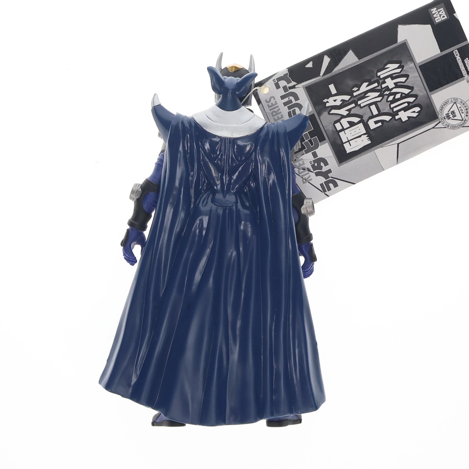 【中古即納】[SFT] ライダーヒーローシリーズ 仮面ライダーワールドオリジナル 仮面ライダーナイト(ガードベント) 仮面ライダー龍騎 完成品 ソフビフィギュア(05123) バンダイ(19991231)