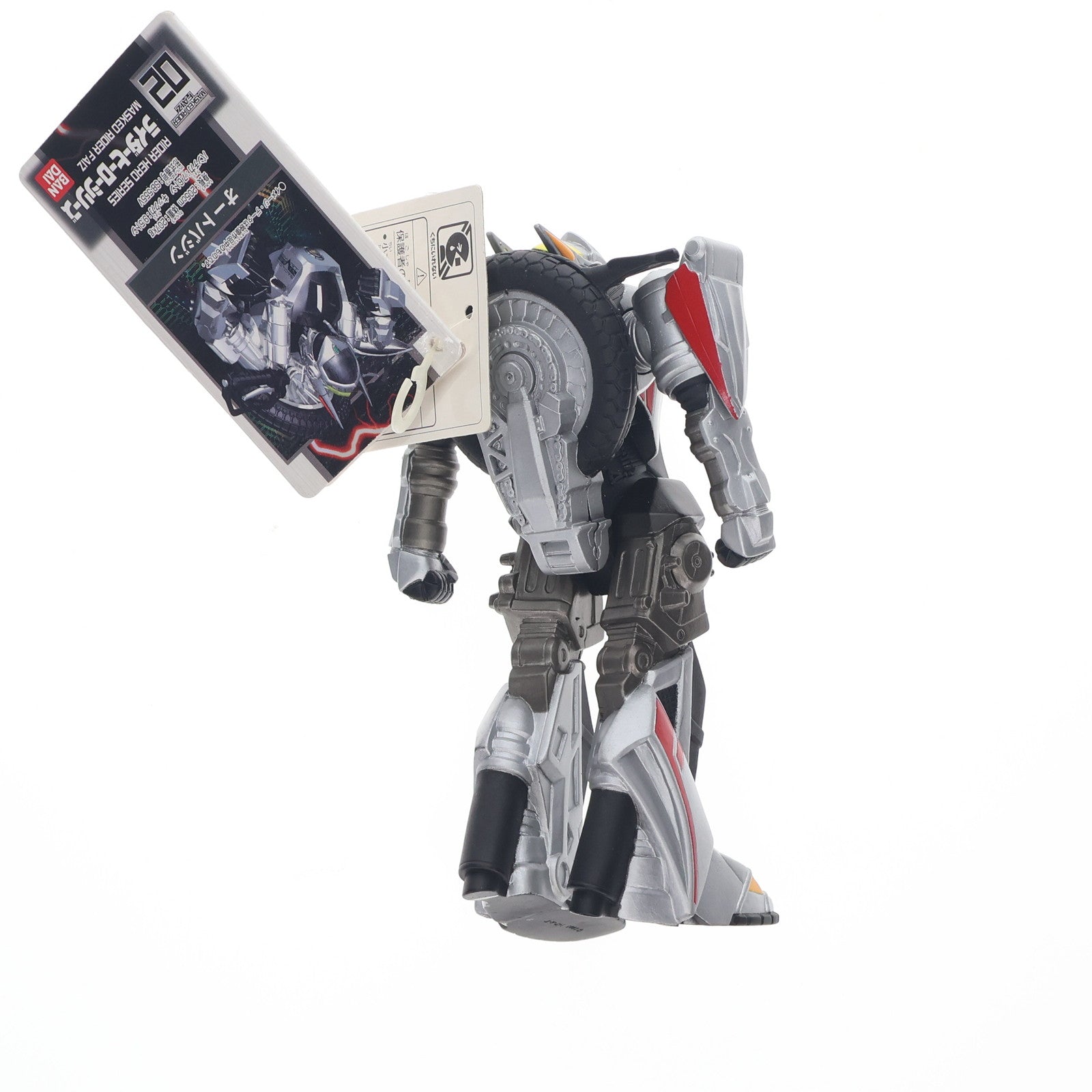 【中古即納】[SFT] ライダーヒーローシリーズ02 オートバジン 仮面ライダー555(ファイズ) 完成品 ソフビフィギュア バンダイ(20030131)