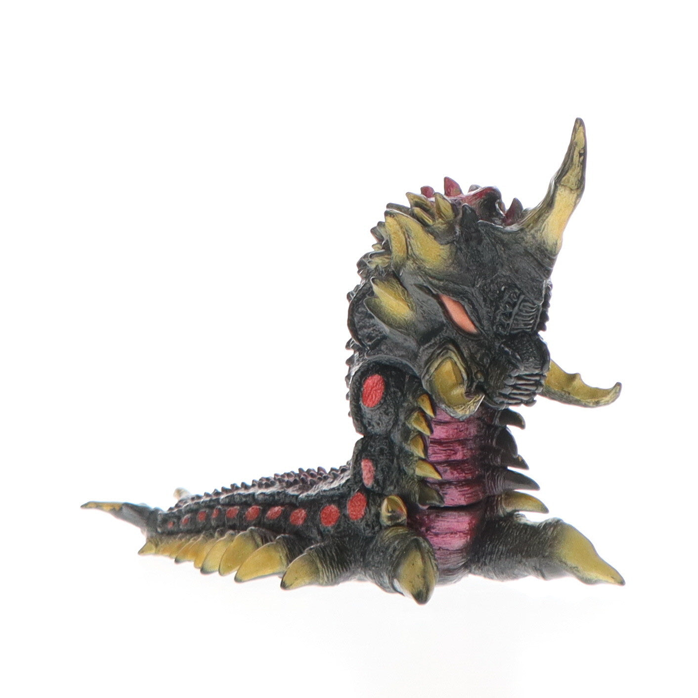 【中古即納】[SFT] バトラ幼虫 ゴジラvsモスラ 完成品 ソフビフィギュア バンダイ(19991231)