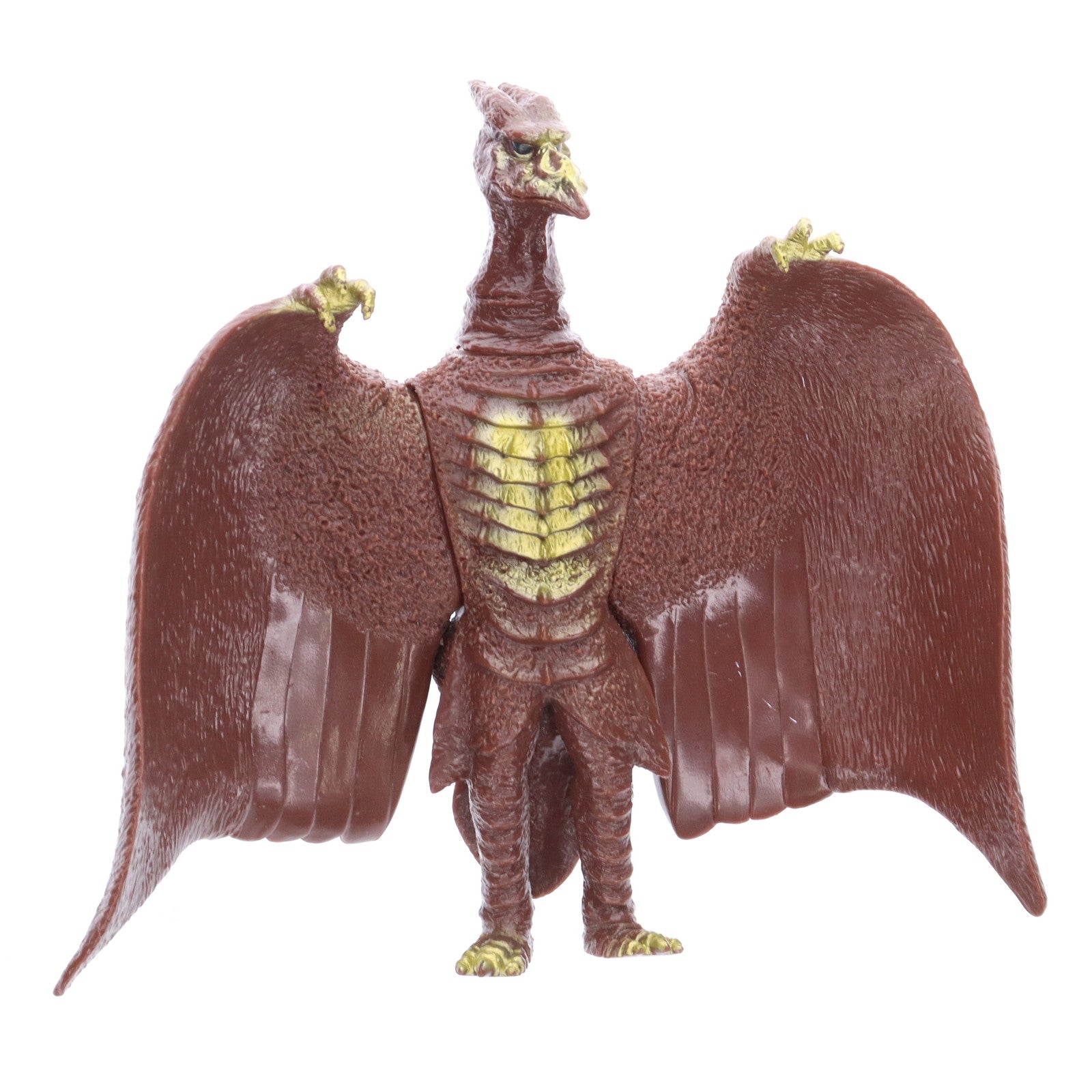 【中古即納】[SFT] ゴジラシリーズ ラドン(茶成形・金塗装) 空の大怪獣 ラドン 完成品 ソフビフィギュア バンダイ(19991231)