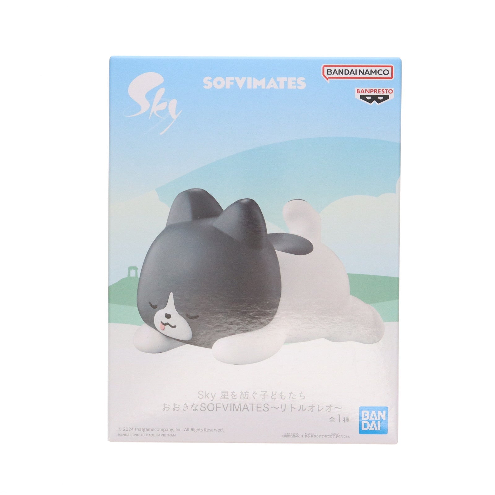 【中古即納】[SFT] リトルオレオ Sky(スカイ) 星を紡ぐ子どもたち おおきなSOFVIMATES～リトルオレオ～ ソフビフィギュア プライズ(2743580) バンプレスト(20241206)
