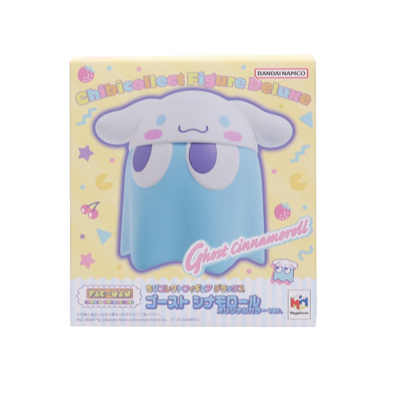 【中古即納】[SFT] ちびコレクトフィギュア デラックス ゴースト シナモロール オリジナルカラーver. パックマン×サンリオキャラクターズ 完成品 ソフビフィギュア メガハウス(20250131)
