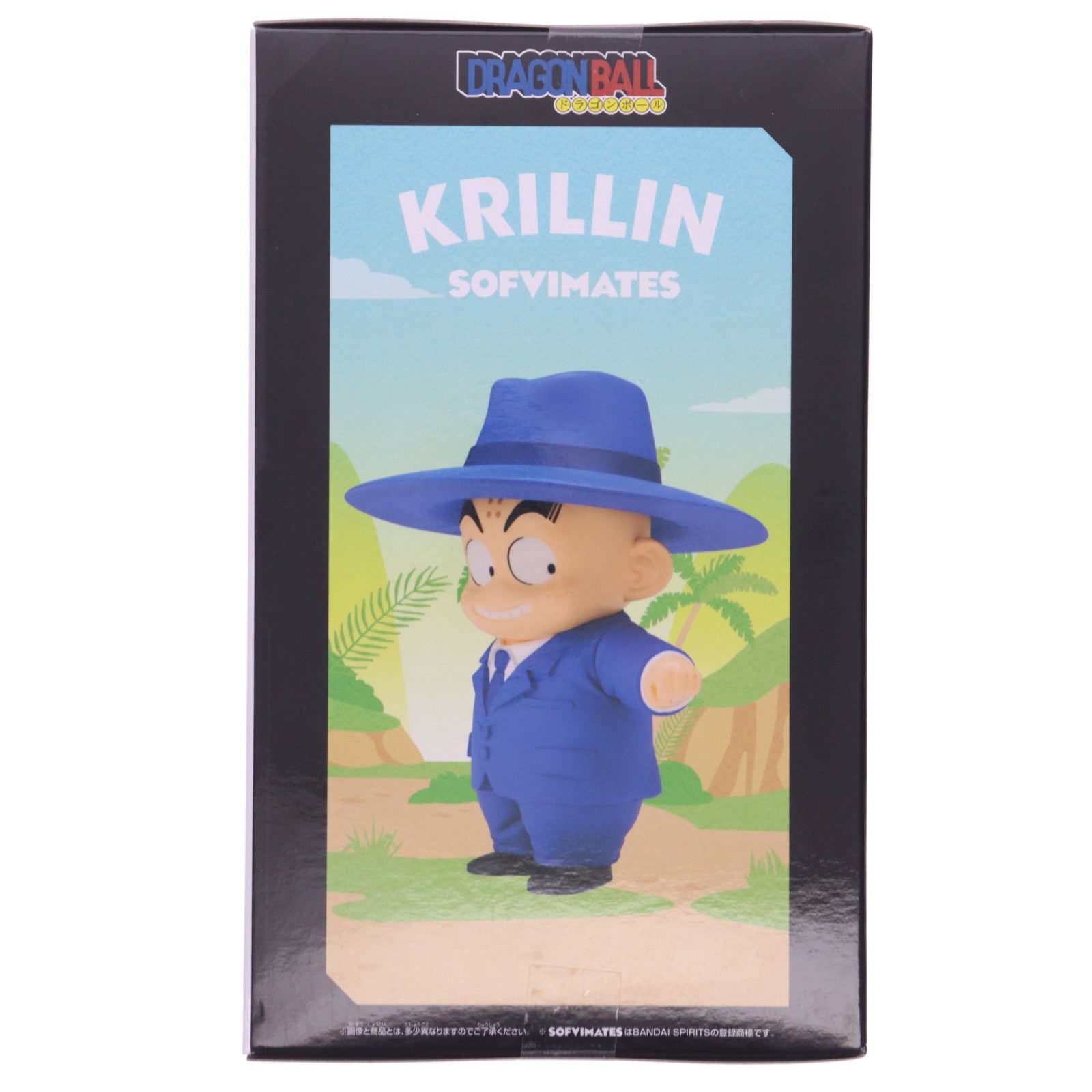 【中古即納】[SFT] クリリン ドラゴンボール SOFVIMATES～クリリン(スーツスタイル)～ DRAGON BALL ソフビフィギュア プライズ(2773703) バンプレスト(20250918)