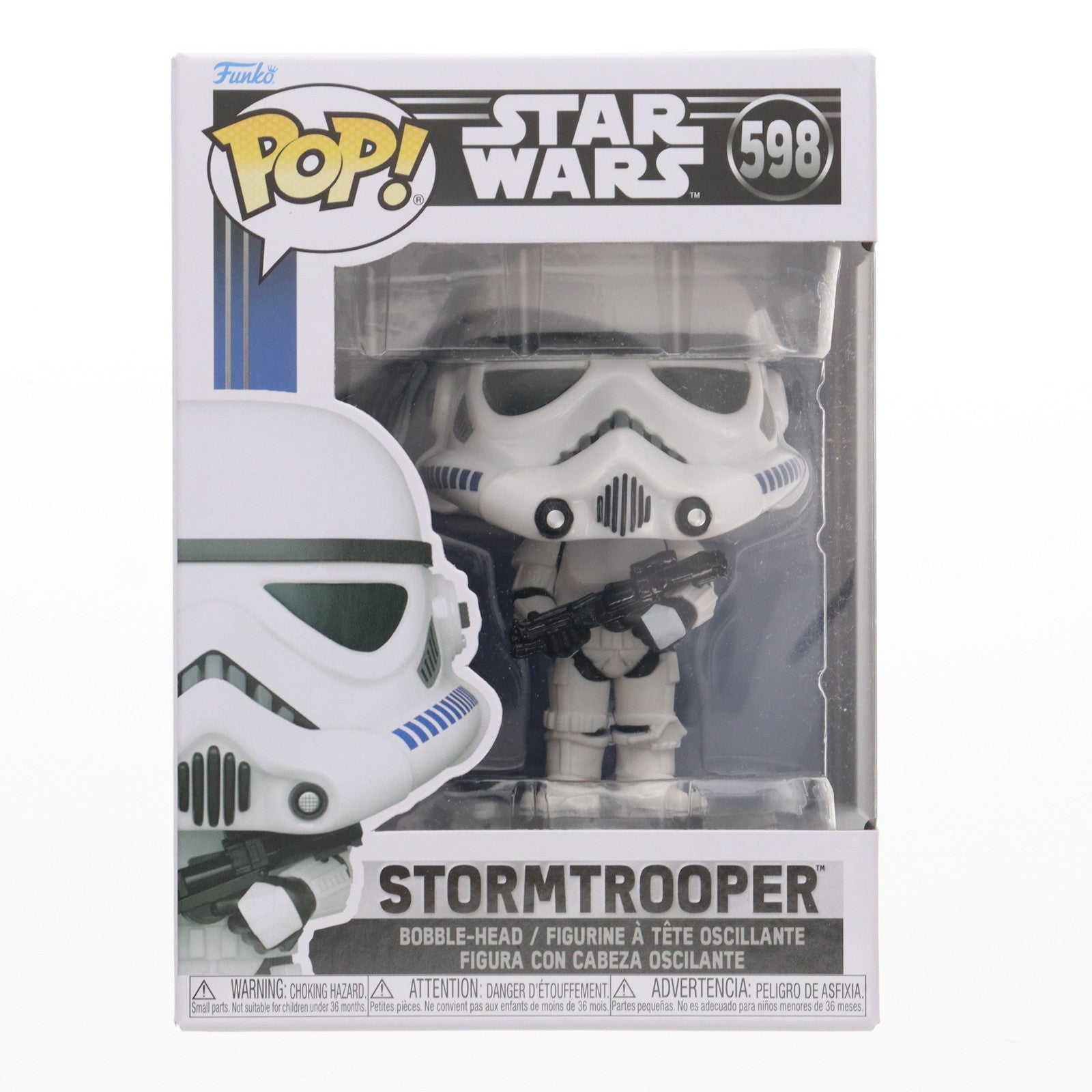 【中古即納】[SFT] POP! スター・ウォーズ 598 ストームトルーパー STAR WARS エピソード4/新たなる希望 完成品 ソフビフィギュア FUNKO(ファンコ)(20230331)