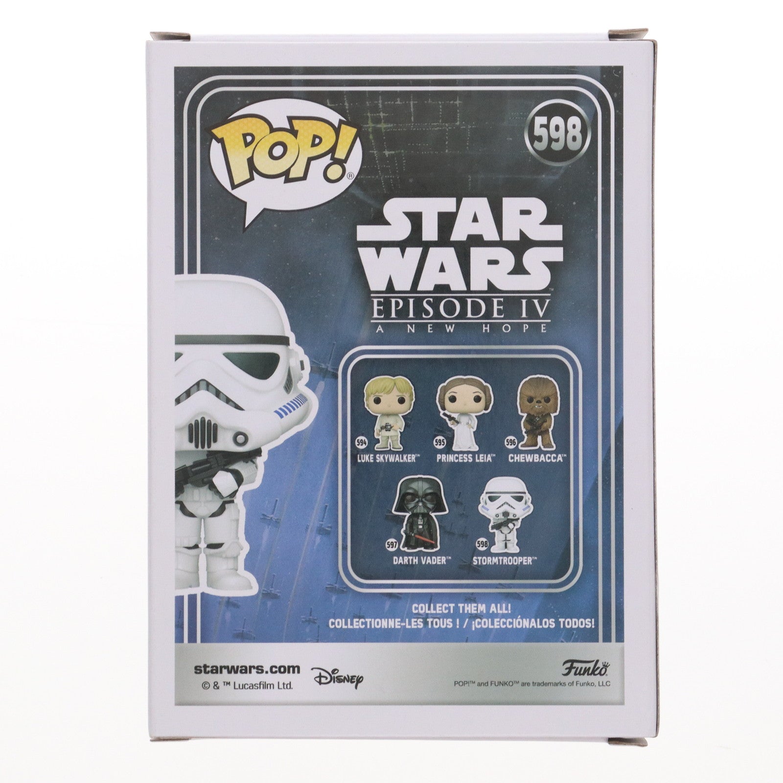 【中古即納】[SFT] POP! スター・ウォーズ 598 ストームトルーパー STAR WARS エピソード4/新たなる希望 完成品 ソフビフィギュア FUNKO(ファンコ)(20230331)