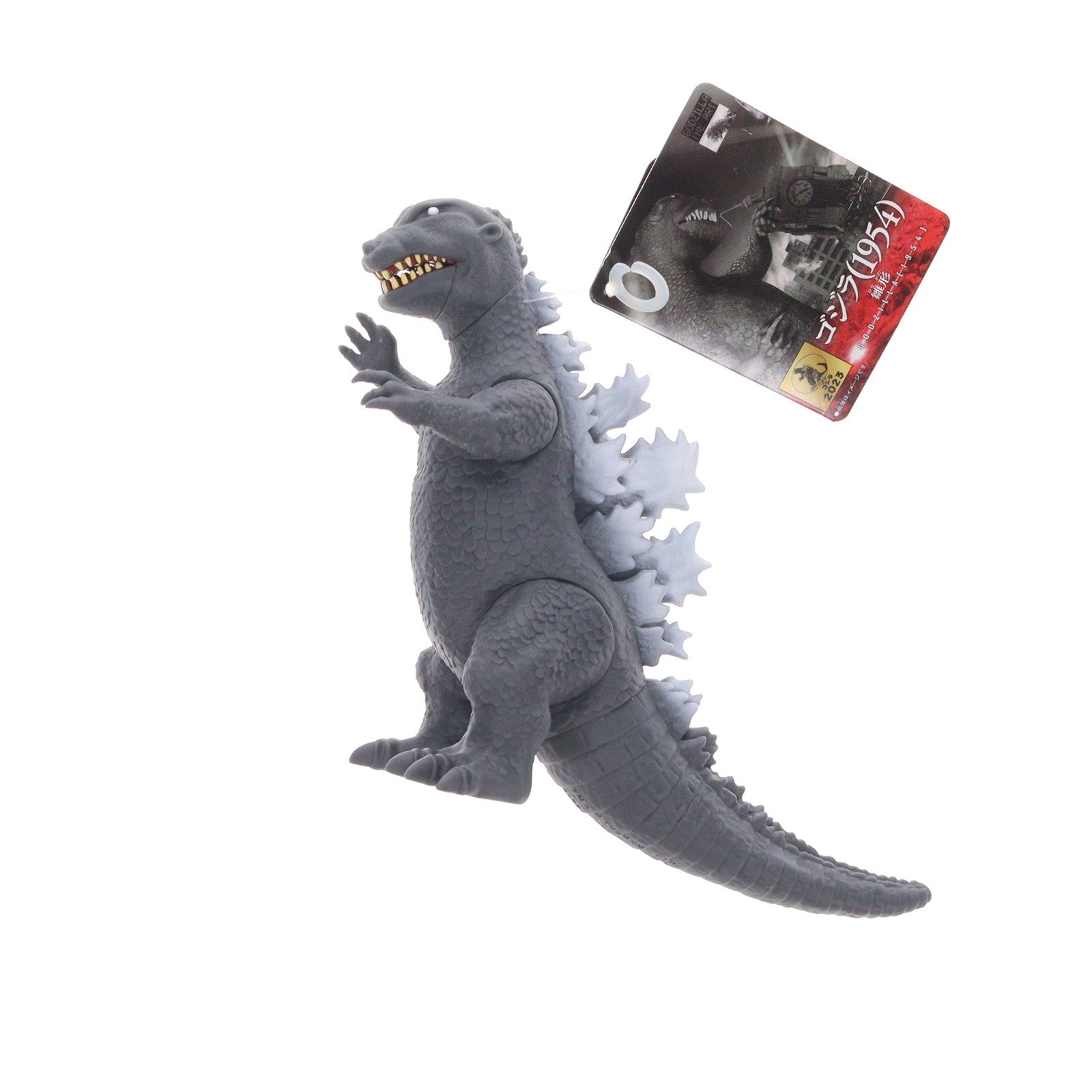 【中古即納】[SFT] GODZILLA THE ART限定 ムービーモンスターシリーズ ゴジラ(1954) 雛形 完成品 ソフビフィギュア バンダイ(20230427)