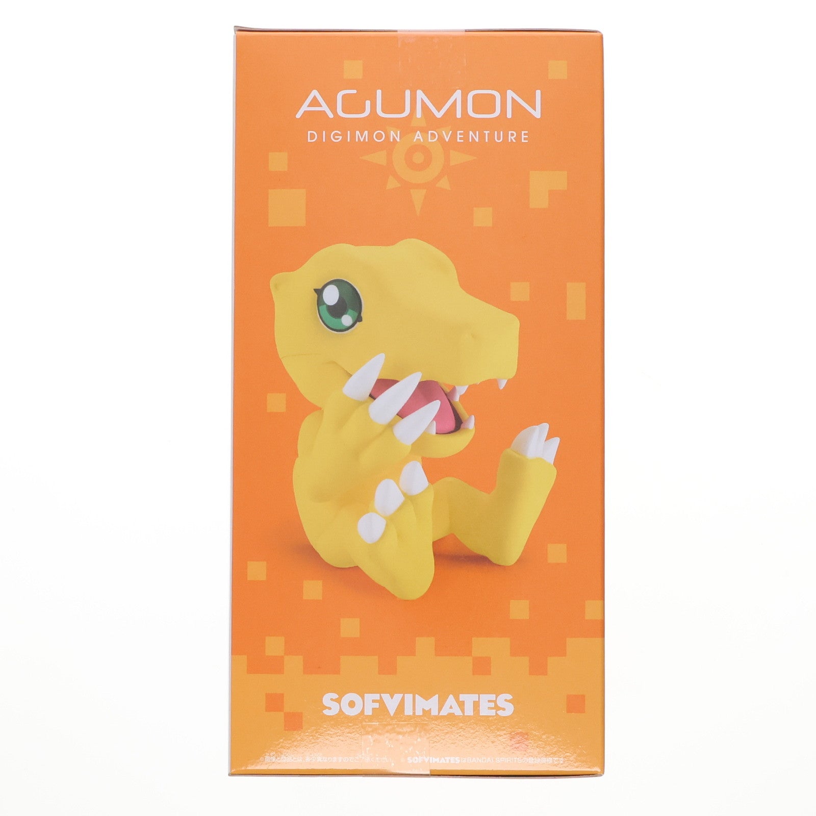 【中古即納】[SFT] アグモン デジモンアドベンチャー SOFVIMATES～アグモン～vol.2 ソフビフィギュア プライズ(2787144) バンプレスト(20251009)