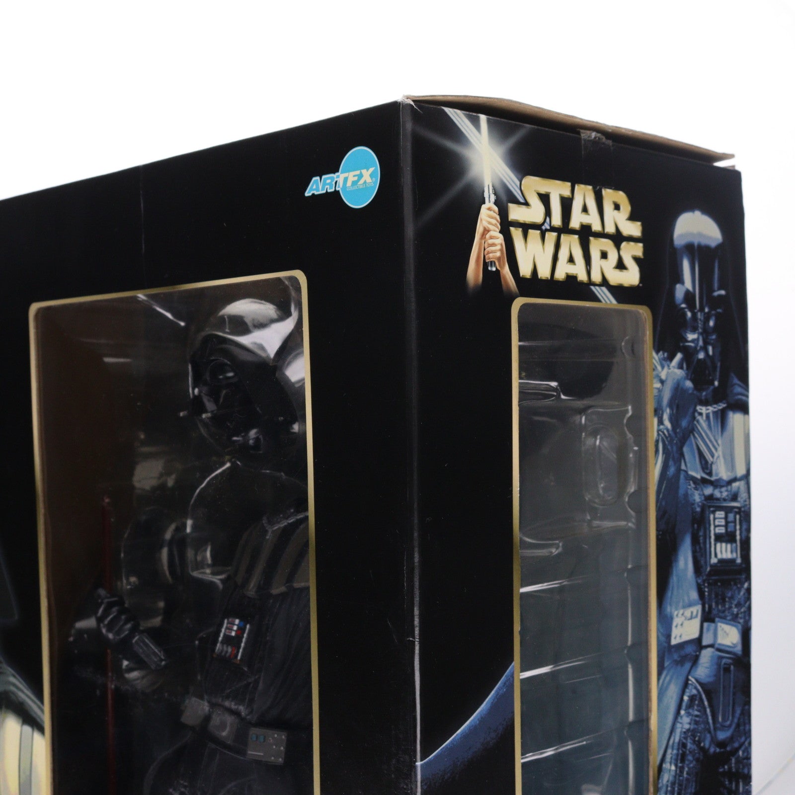 【中古即納】[SFT] ARTFX ダース・ベイダー STAR WARS(スター・ウォーズ) 1/7 塗装済み組立キット ソフビフィギュア コトブキヤ(20020630)