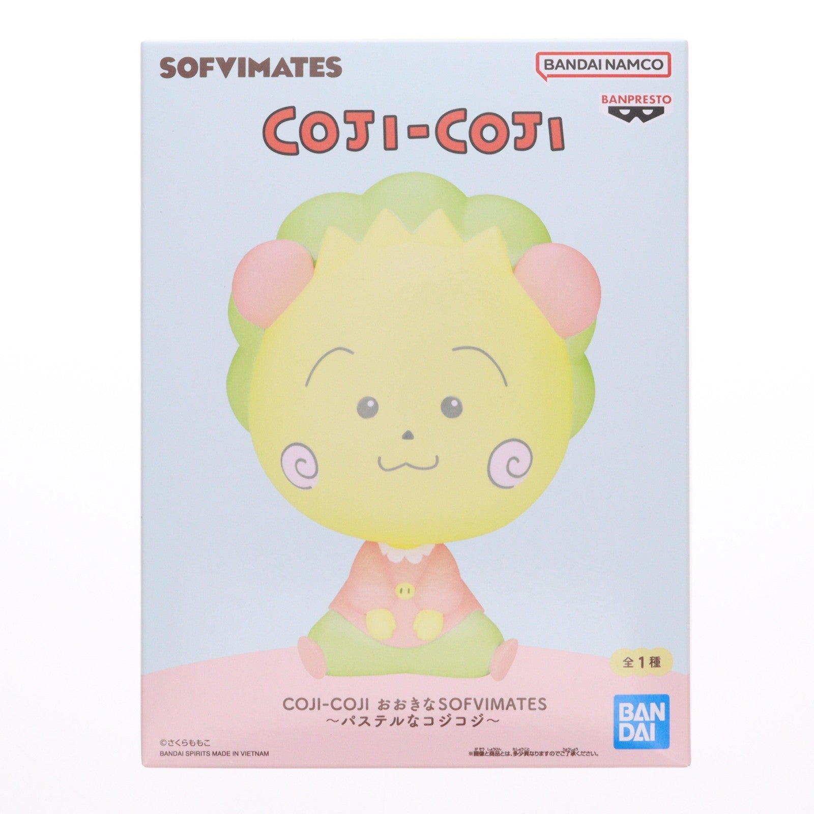 【中古即納】[SFT] コジコジ(パステルカラー) COJI-COJI おおきなSOFVIMATES～パステルなコジコジ～ フィギュア プライズ(2784838) バンプレスト(20251107)