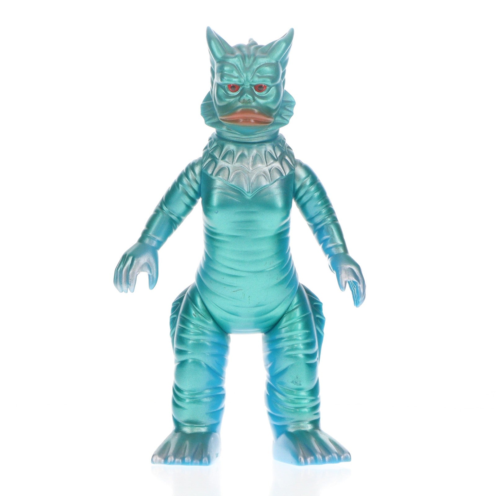 【中古即納】[SFT] 世紀の大怪獣 海底原人 ラゴン(ライトブルー×グリーン) ウルトラQ 完成品 ソフビフィギュア M1号(19991231)