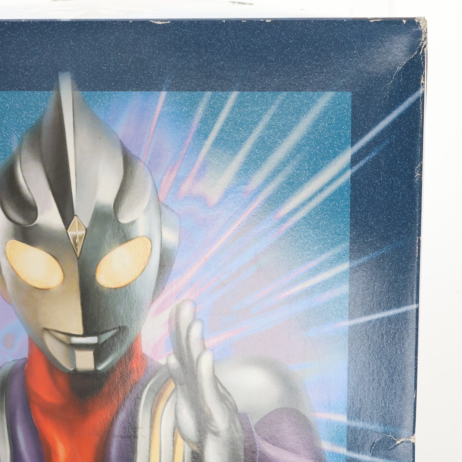 【中古即納】[SFT] メガソフトビニールモデルコレクション No.7 ウルトラマンティガ ソフトビニールキット ソフビフィギュア 海洋堂(19991231)