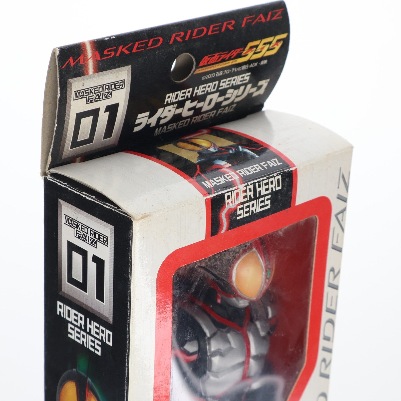 【中古即納】[SFT] ライダーヒーローシリーズ01 仮面ライダーファイズ 完成品 ソフビフィギュア バンダイ(20030124)