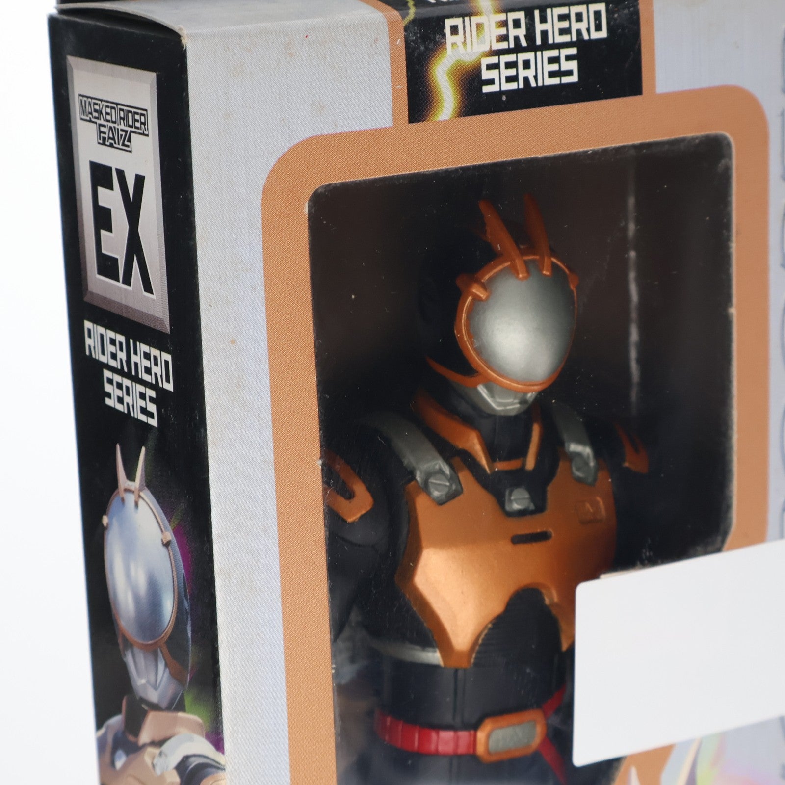 【中古即納】[SFT] ライダーヒーローシリーズ EX ライオトルーパー 仮面ライダー555(ファイズ) 完成品 ソフビフィギュア バンダイ(20030821)