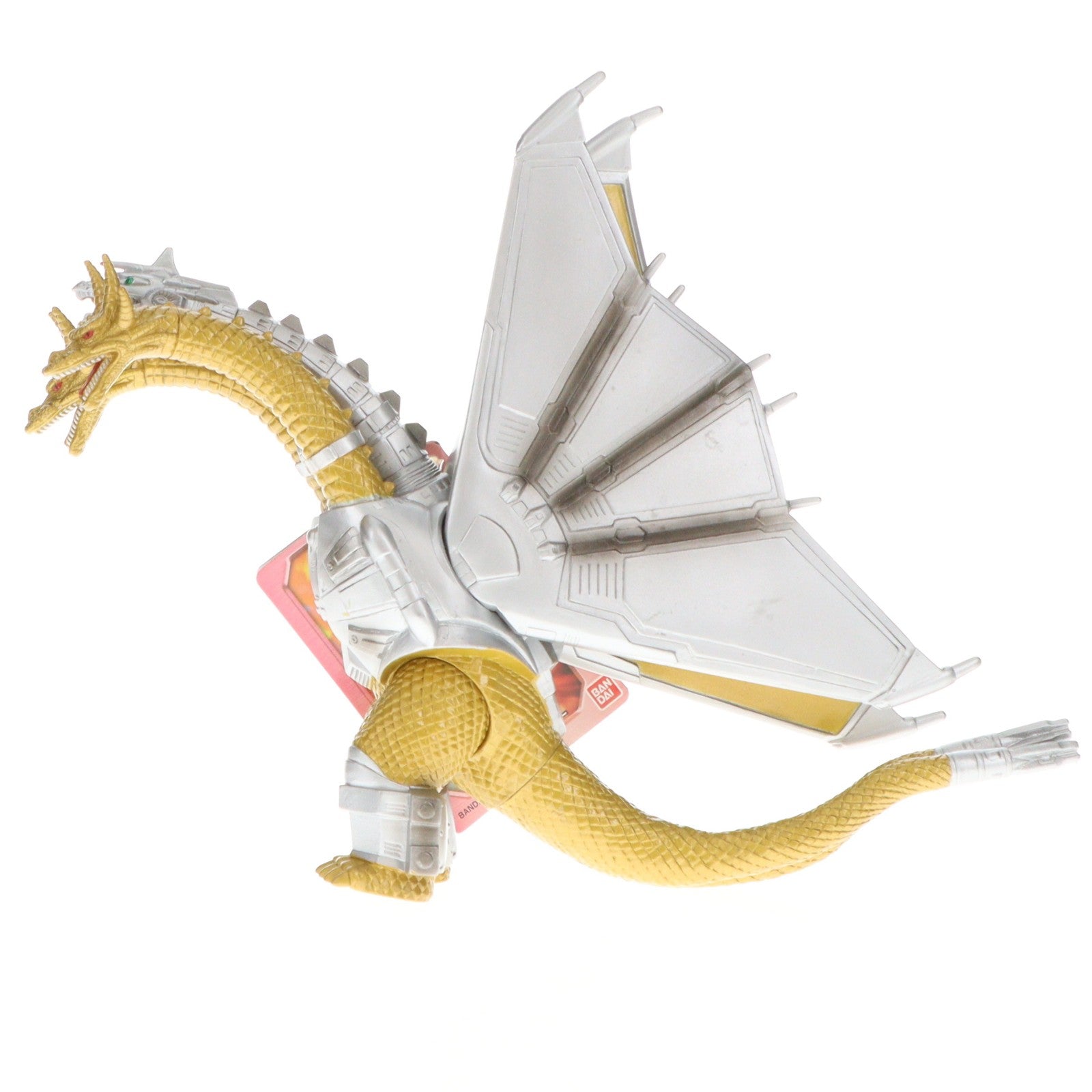 【中古即納】[SFT] ムービーモンスターシリーズ -STANDAAD- メカキングギドラ ゴジラVSキングギドラ 完成品 ソフビフィギュア バンダイ(20051231)