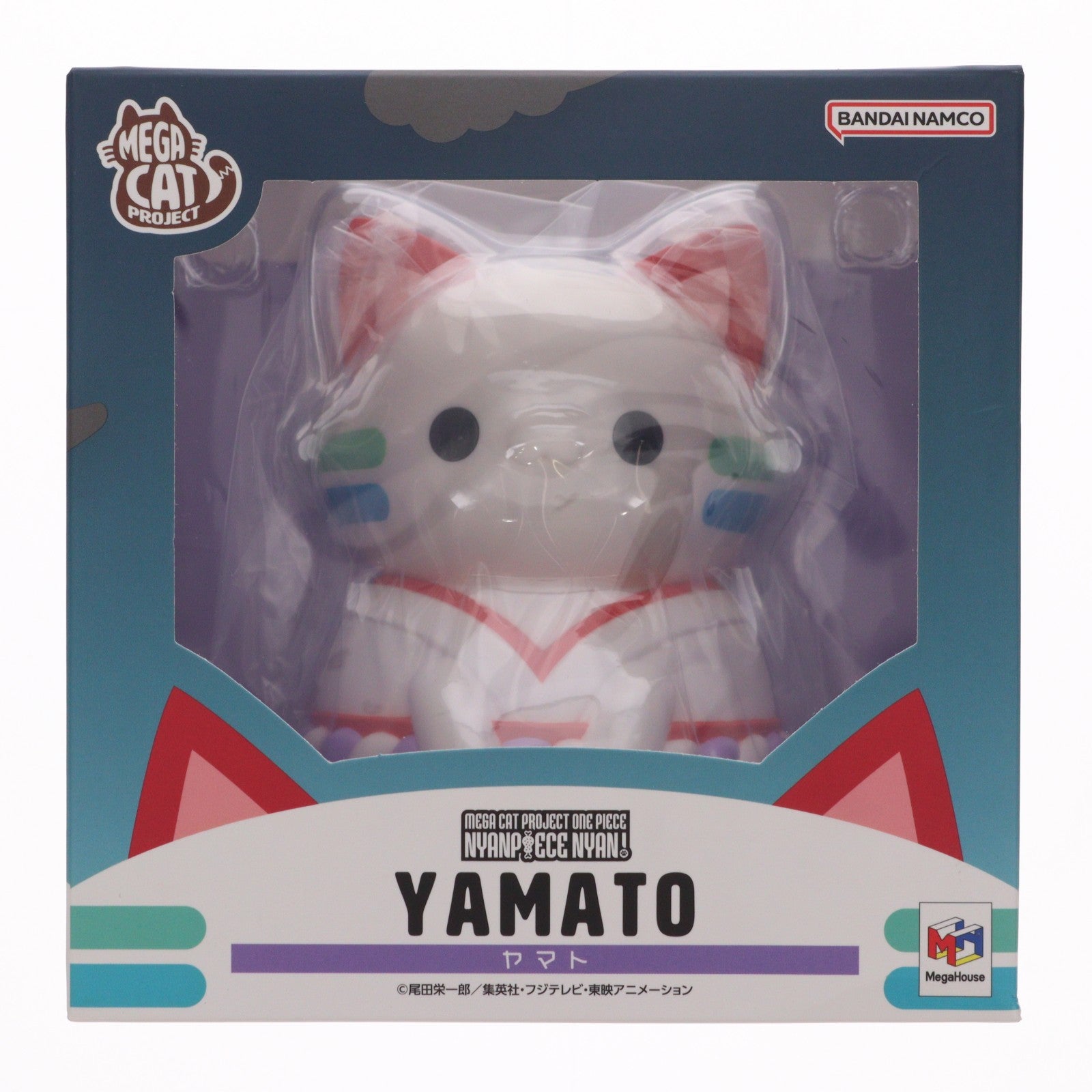 【中古即納】[SFT] MEGA CAT PROJECT ヤマト ニャンとも大きなニャンピースニャーン! ONE PIECE(ワンピース) 完成品 ソフビフィギュア メガハウス(20240830)