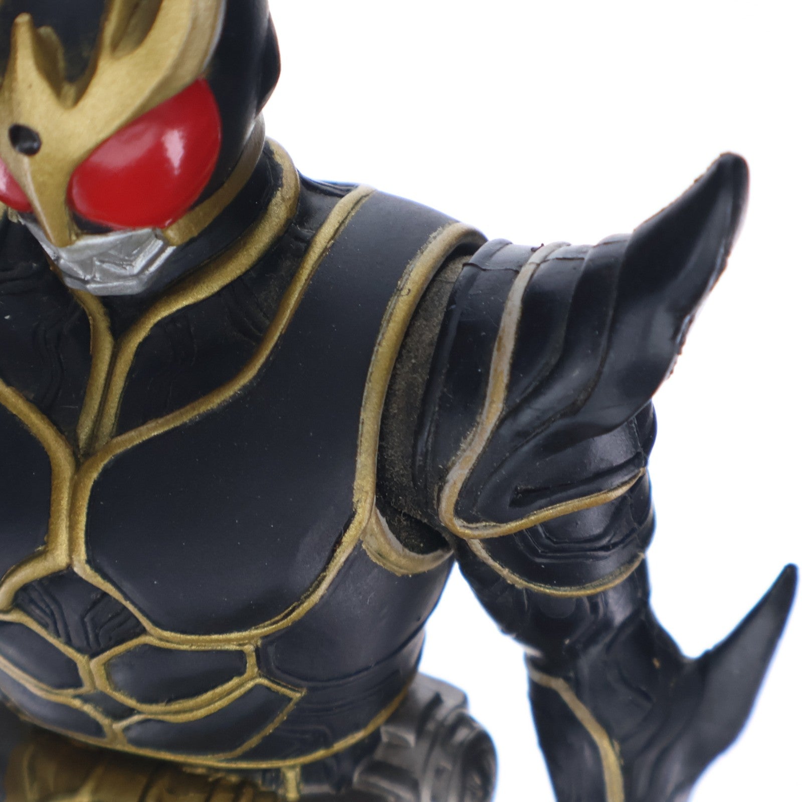 【中古即納】[SFT] ライダーヒーローシリーズ28 仮面ライダークウガ アルティメットフォーム 完成品 ソフビフィギュア バンダイ(20001231)