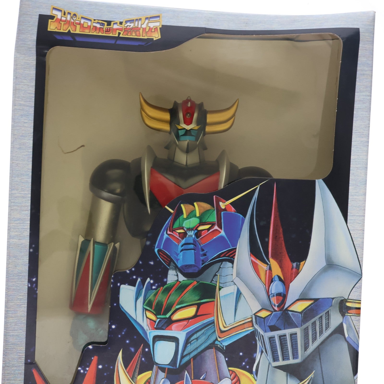 【中古即納】[SFT] スーパーロボット烈伝 SR-03 グレンダイザー UFOロボ グレンダイザー 完成品 ソフビフィギュア マーミット(19991231)
