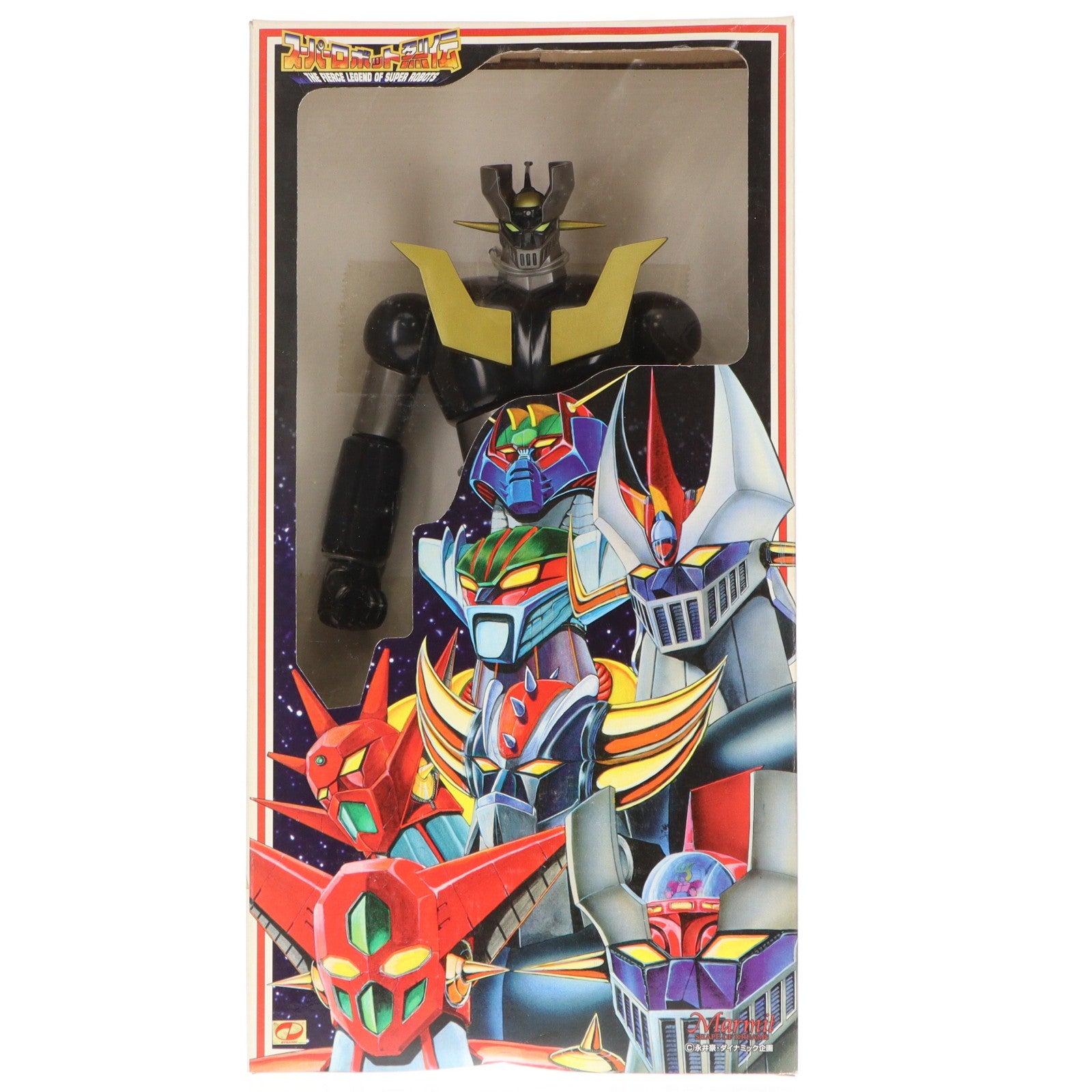 【中古即納】[SFT] スーパーロボット烈伝 SR-01 ブラックマジンガーZ 完成品 ソフビフィギュア マーミット(19991231)