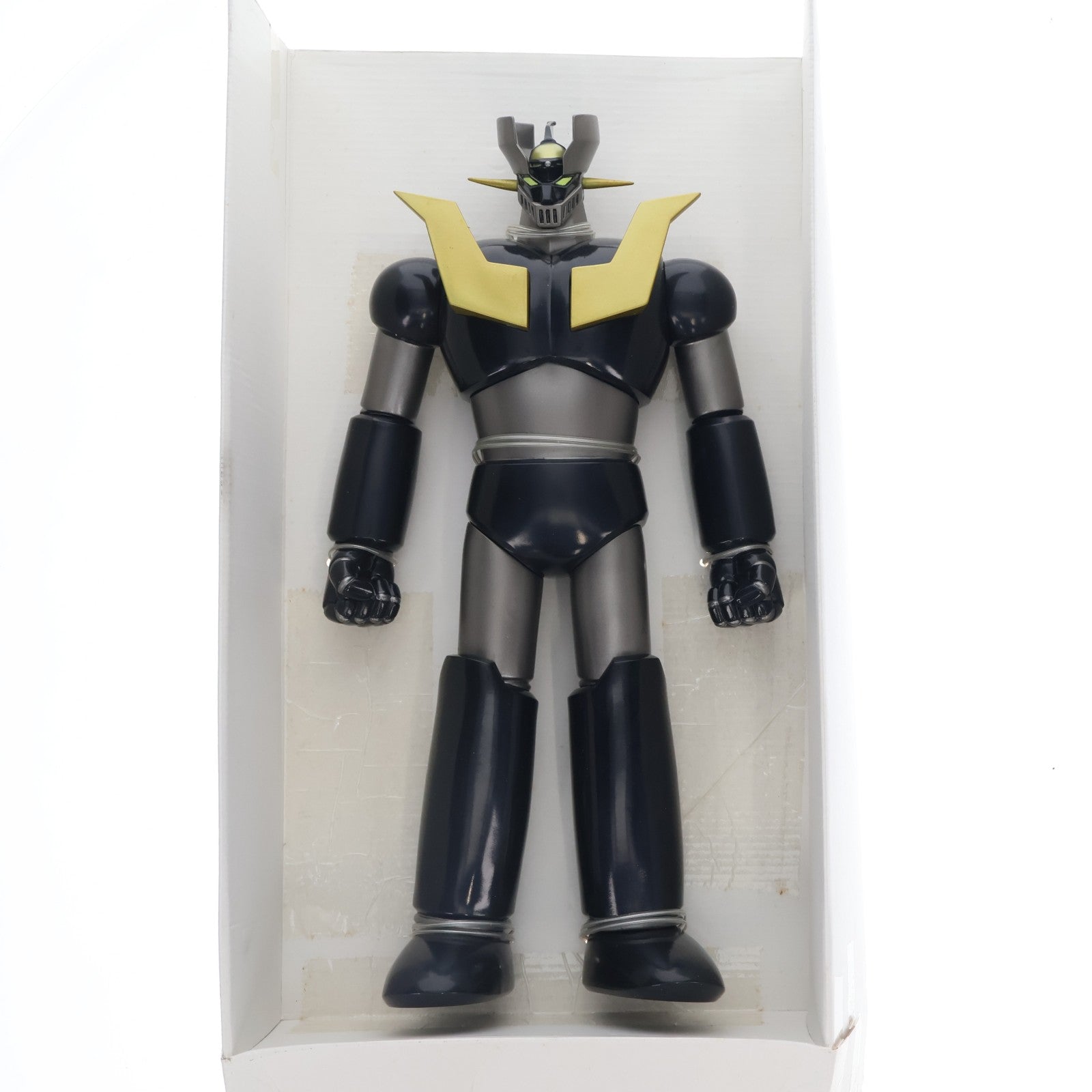 【中古即納】[SFT] スーパーロボット烈伝 SR-01 ブラックマジンガーZ 完成品 ソフビフィギュア マーミット(19991231)