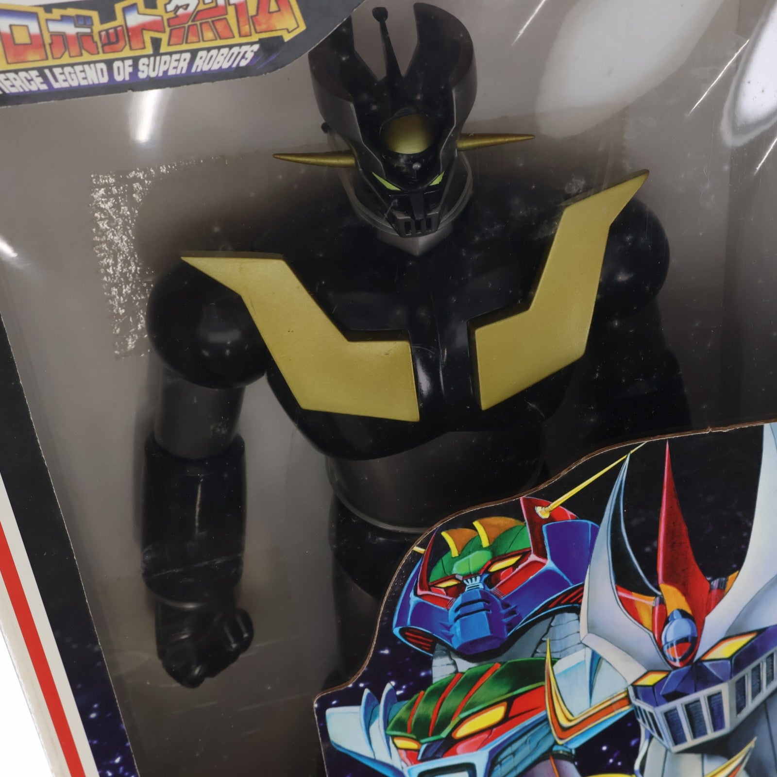 【中古即納】[SFT] スーパーロボット烈伝 SR-01 ブラックマジンガーZ 完成品 ソフビフィギュア マーミット(19991231)
