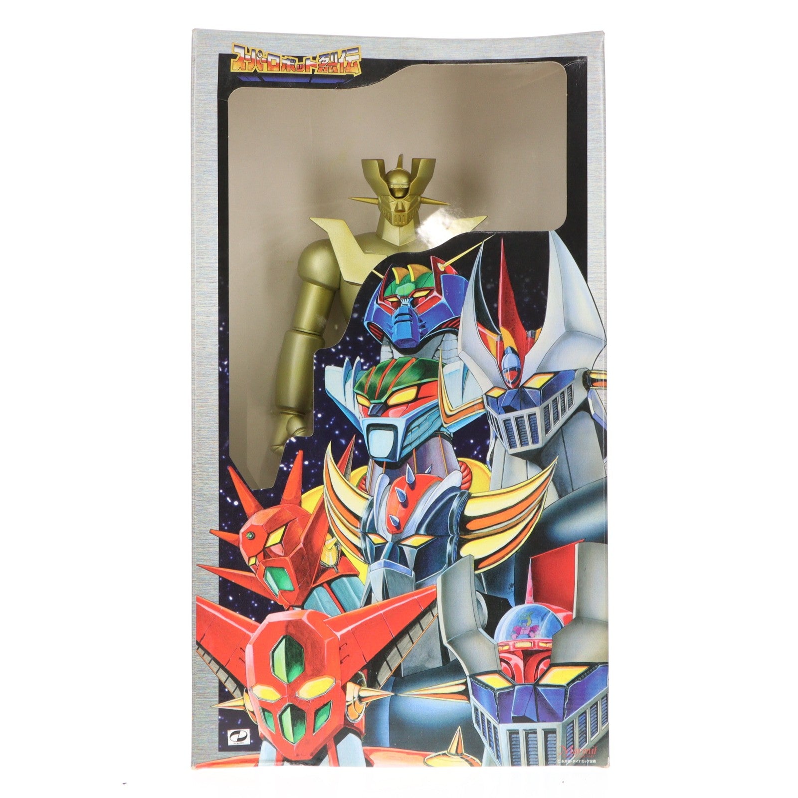 【中古即納】[SFT] スーパーロボット烈伝 SR-01 マジンガーZ ゴールドver. 完成品 ソフビフィギュア マーミット(19991231)