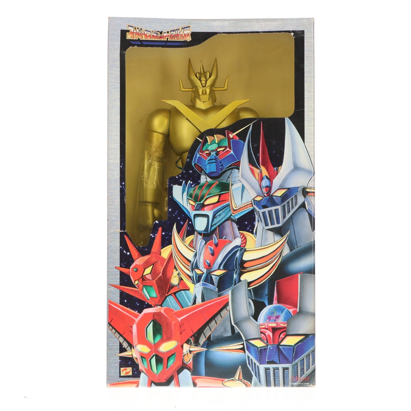 【中古即納】[SFT] スーパーロボット烈伝 SR-02 グレートマジンガー ゴールドver. 完成品 ソフビフィギュア マーミット(19991231)