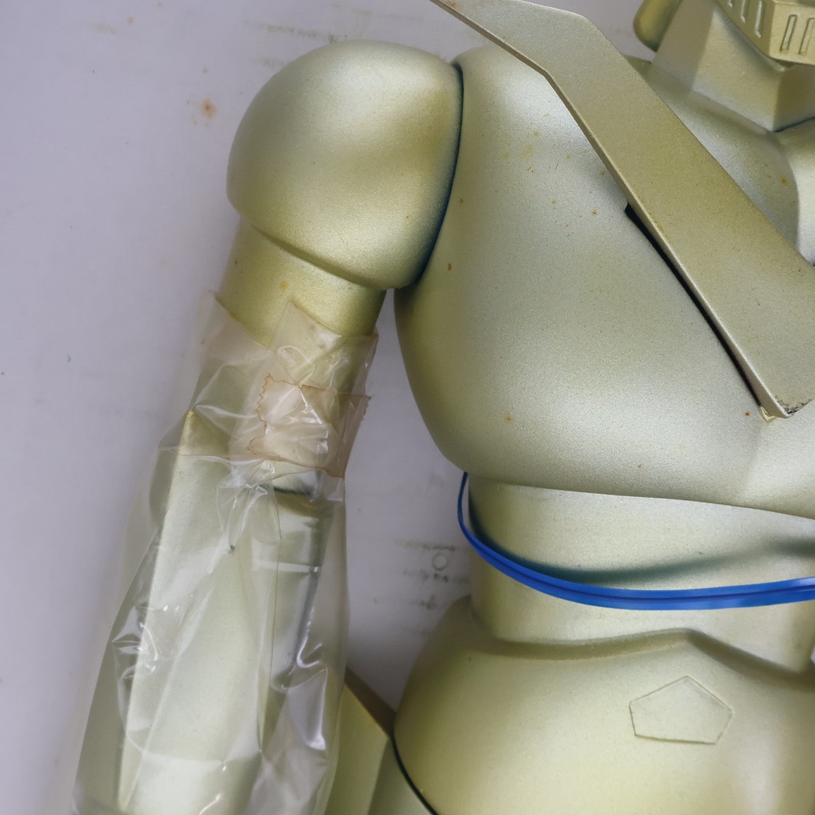 【中古即納】[SFT] スーパーロボット烈伝 SR-02 グレートマジンガー ゴールドver. 完成品 ソフビフィギュア マーミット(19991231)