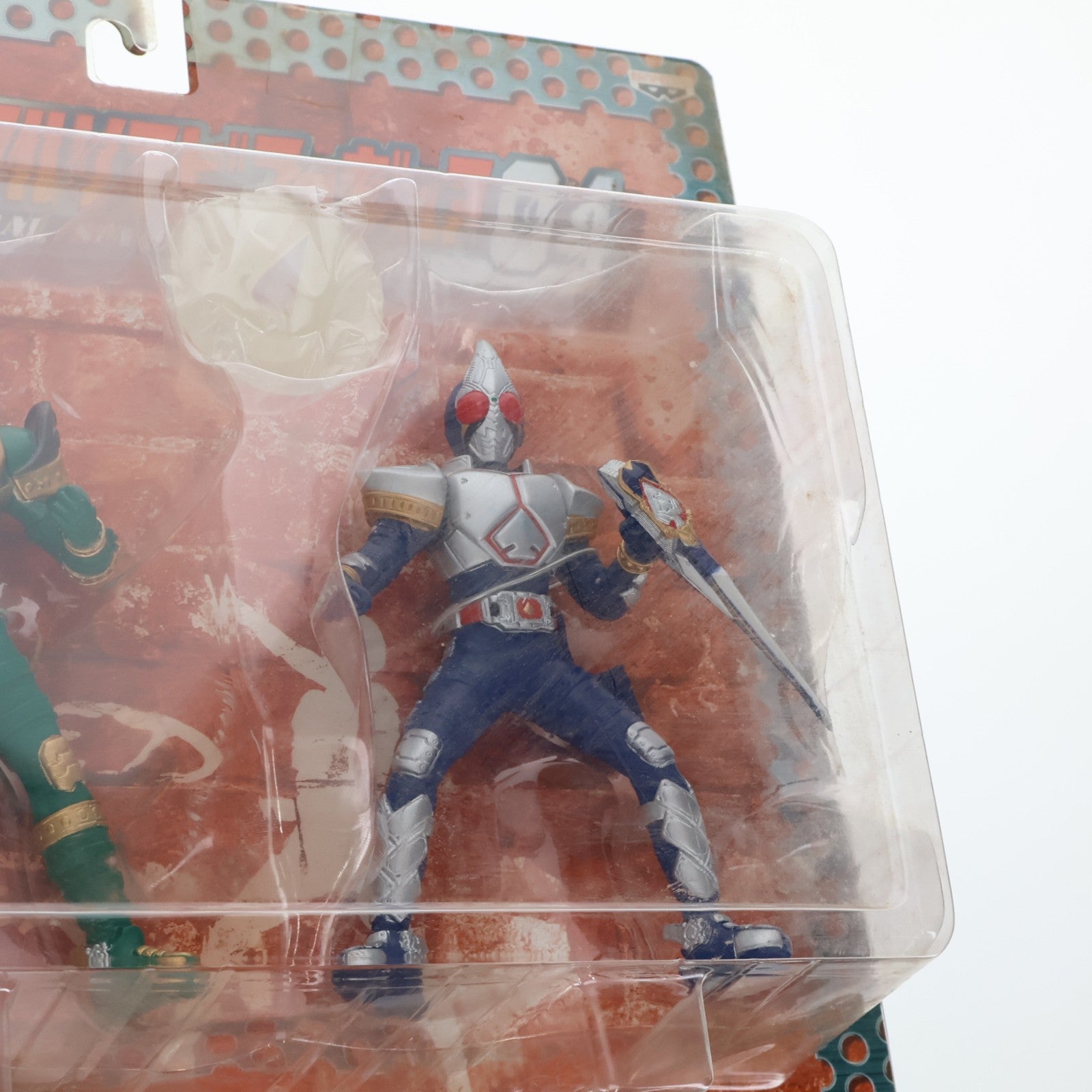 【中古即納】[FIG] 仮面ライダーレンゲル&ブレイド 仮面ライダー剣(ブレイド) 一番くじコレクション リアルソフビフィギュア04 プライズ バンプレスト(20041231)