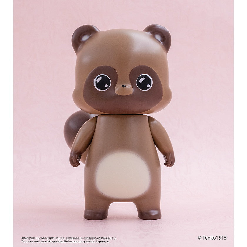 【中古即納】[SFT] Chibi Creature ぽnきち 二尾の小狐てnこ 完成品 ソフビフィギュア EMBER TOYS(エンバートイズ)(20251125)