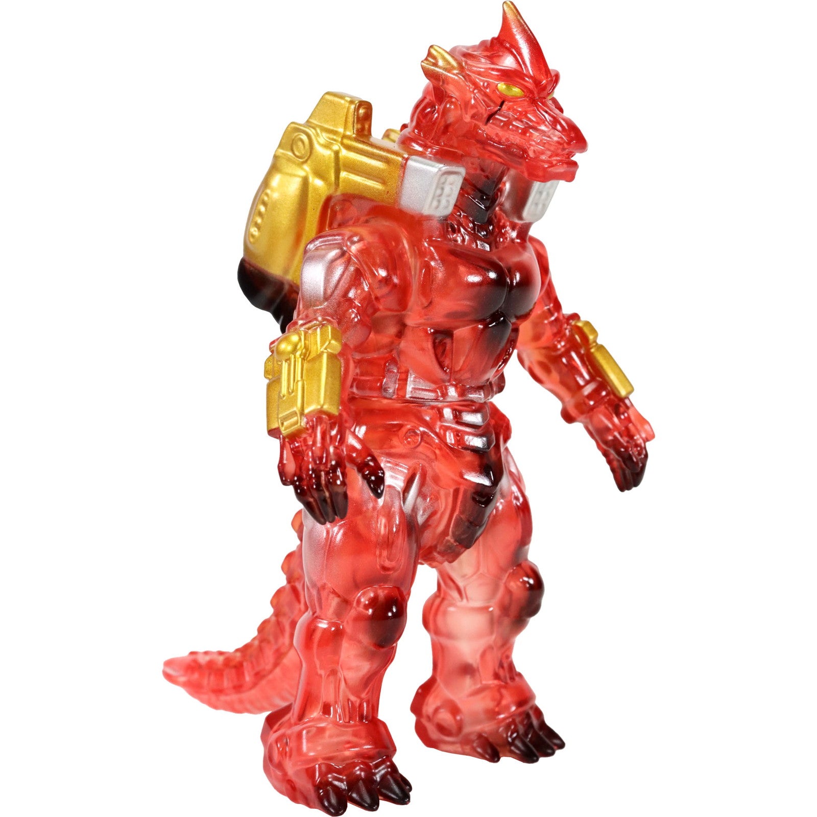【中古即納】[SFT] CCPミドルサイズシリーズ ゴジラEX 第7弾 メカゴジラ(2002)クリアレッド Ver. ゴジラ×メカゴジラ 完成品 ソフビフィギュア CCP(20250612)