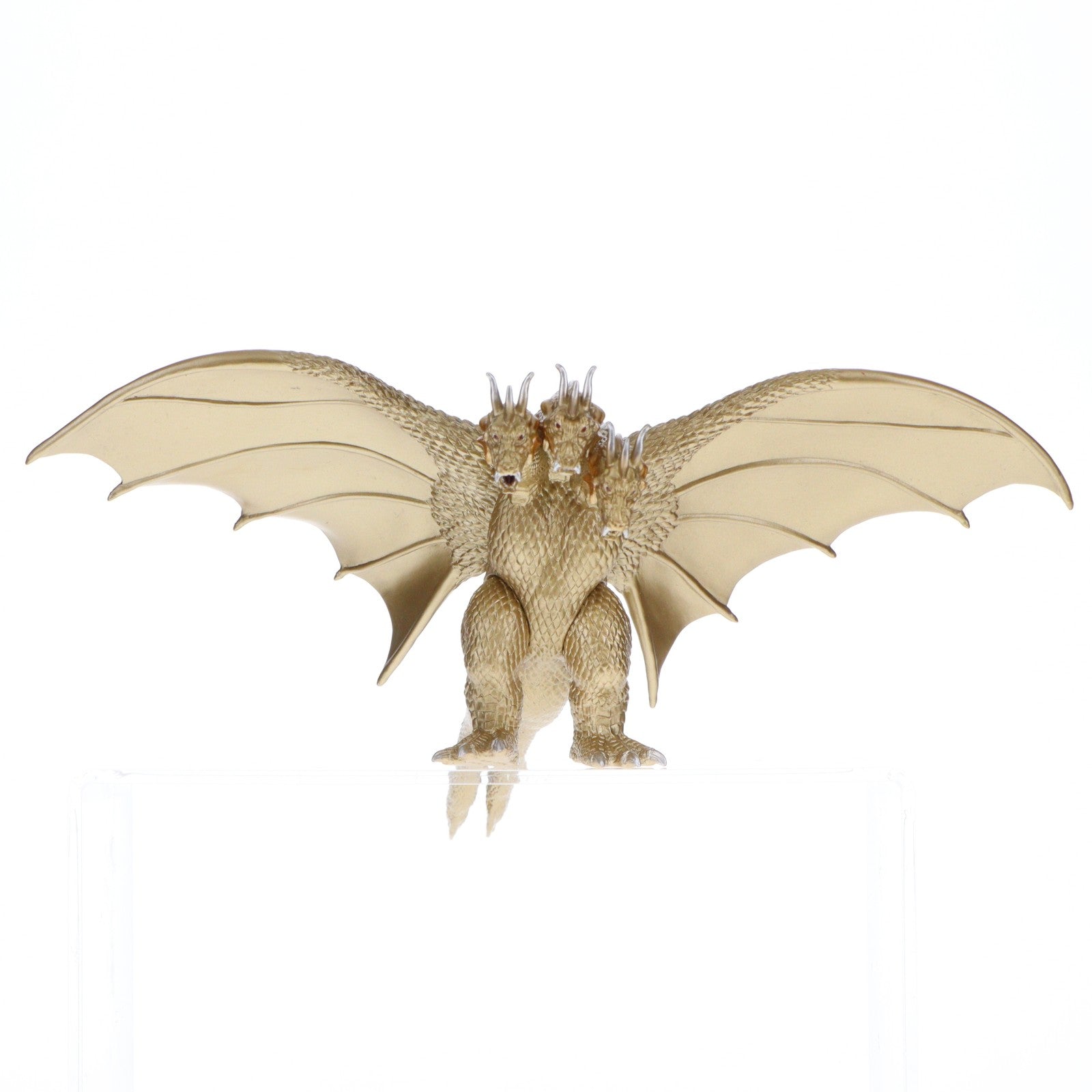 【中古即納】[SFT] ムービーモンスターシリーズ キングギドラ(2001) ゴジラ・モスラ・キングギドラ 大怪獣総攻撃 完成品 ソフビフィギュア バンダイ(20240930)