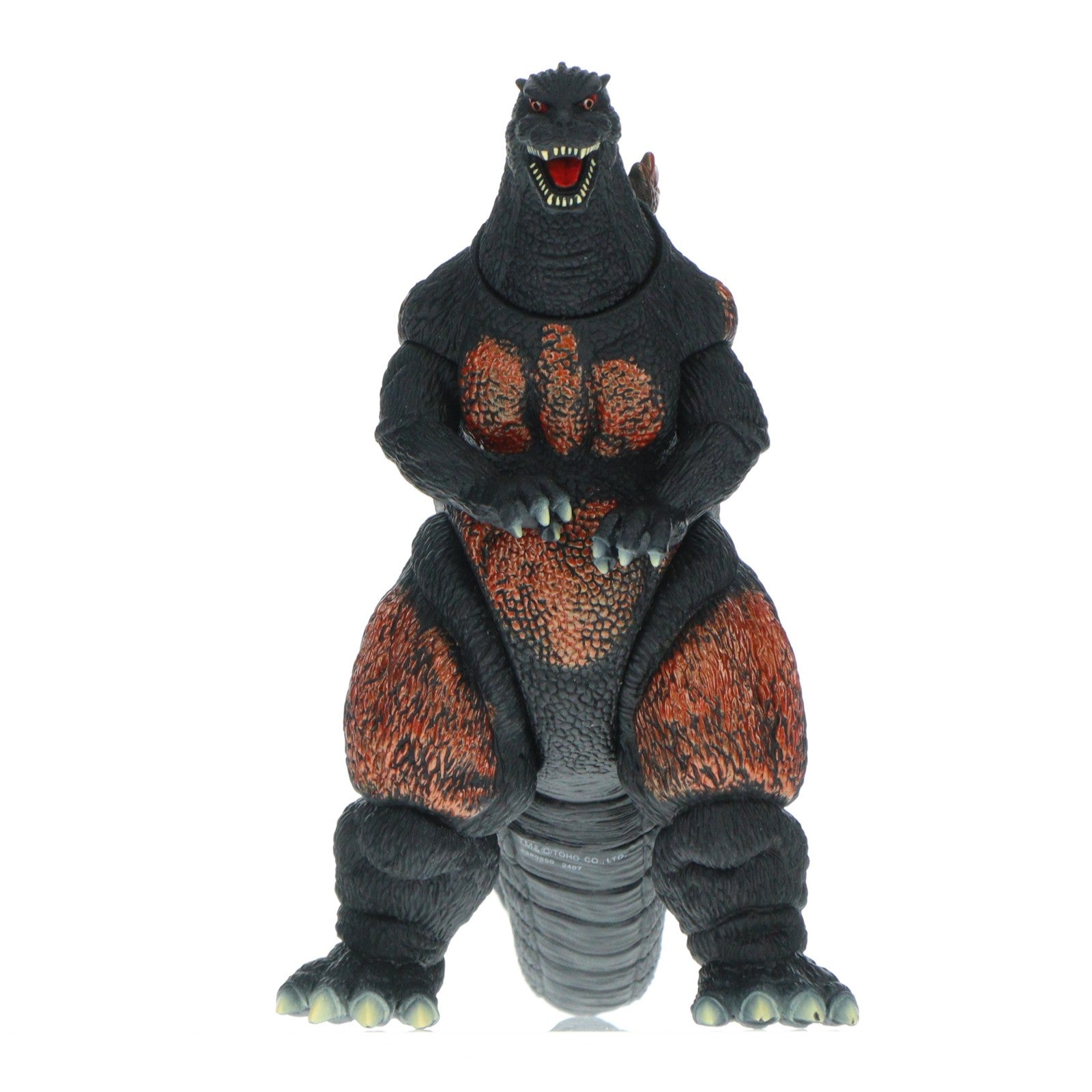 【中古即納】[SFT] ムービーモンスターシリーズ バーニングゴジラ ゴジラvsデストロイア 完成品 ソフビフィギュア(03154) バンダイ(19991231)