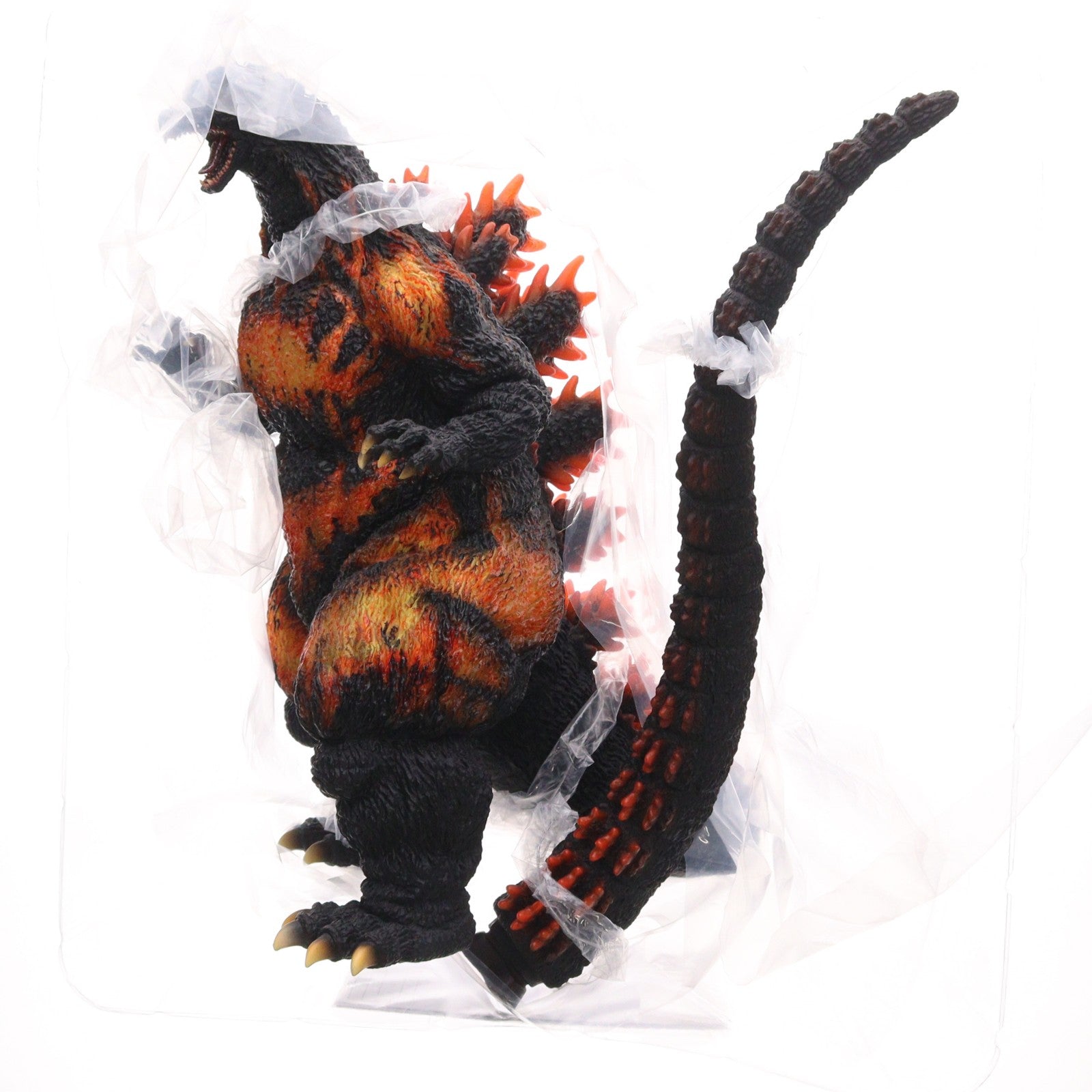 【中古即納】[SFT] 東宝30cmシリーズ 酒井ゆうじ造形コレクション ゴジラ(1995) 香港上陸 少年リック限定版 ゴジラVSデストロイア 完成品(一部組立式) ソフビフィギュア 少年リック&プレミアムバンダイ&ゴジラ・ストア限定 プレックス/エクスプラス(20190831)