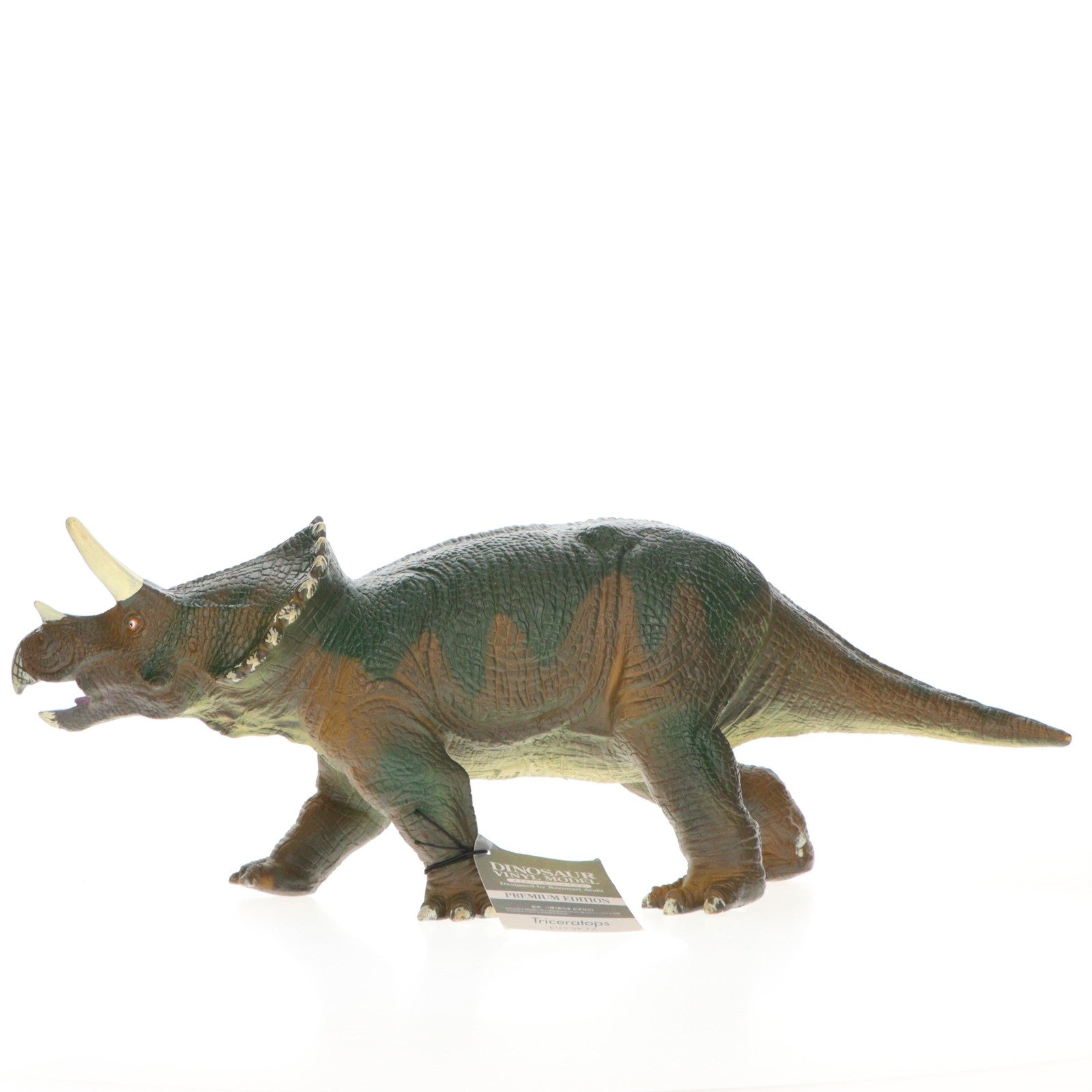 【中古即納】[SFT] ダイナソー ビニールモデル トリケラトプス プレミアムエディション 完成品 ソフビフィギュア フェバリット(20120430)