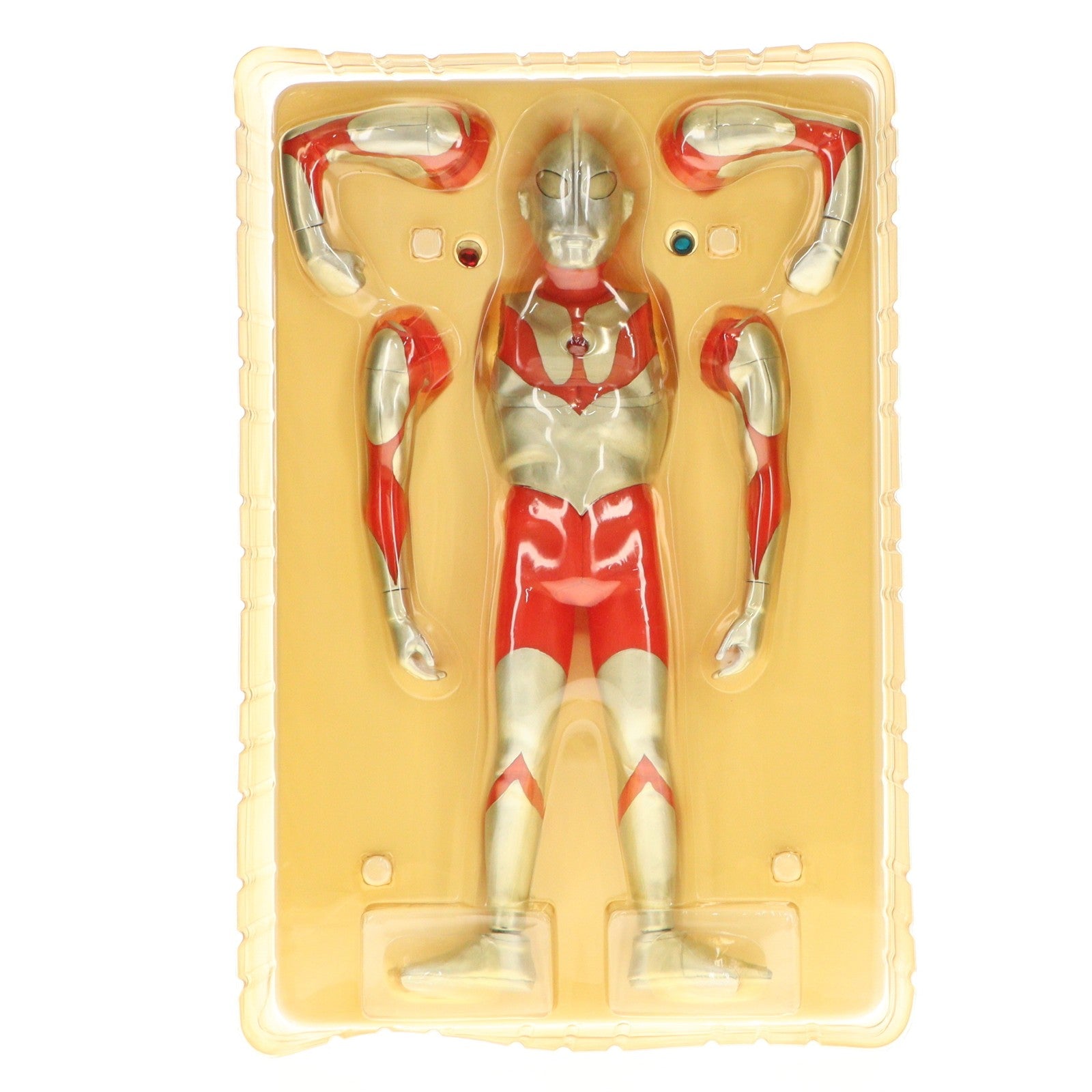 【中古即納】[SFT] パイロットーイ リアルスタンダードソフトビニールシリーズ ウルトラマン A-type オレンジバージョン 完成品 ソフビフィギュア パイロットエース(20021031)