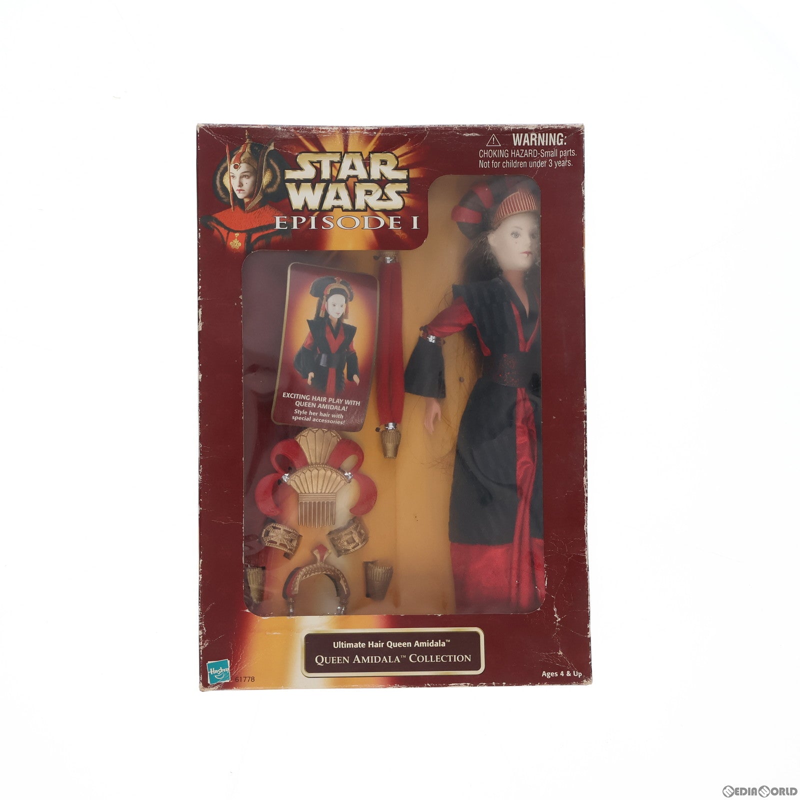【中古即納】[DOL] ウルティメイト ヘアー クイーン・アミダラ ファッションドール STAR WARS(スター・ウォーズ) エピソード1/ファントム・メナス 完成品 ドール トミー/ハズブロー(19991231)