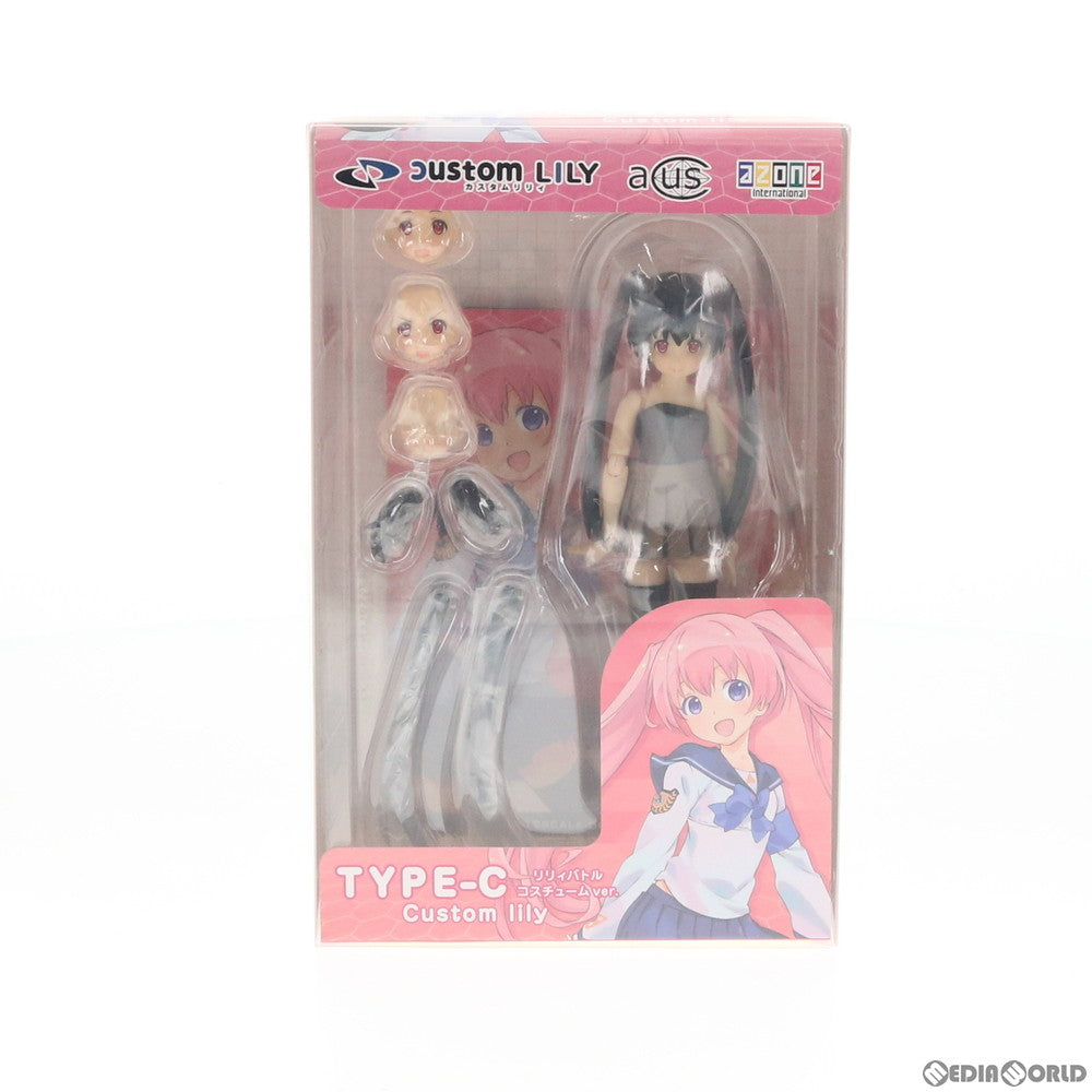 【中古即納】[DOL] アサルトリリィシリーズ 014 カスタムリリィ TYPE-C リリィバトルコスチュームVer.(ブラック) 1/12 完成品 ドール(ALC014-CBK) アゾン(20160225)