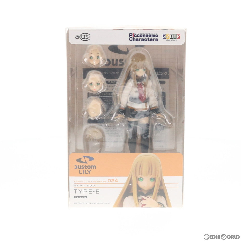 【中古即納】[DOL]アサルトリリィシリーズ 024 カスタムリリィ TYPE-E ライトブラウン 1/12 完成品 ドール(ALC024-ELB) アゾン(20170125)